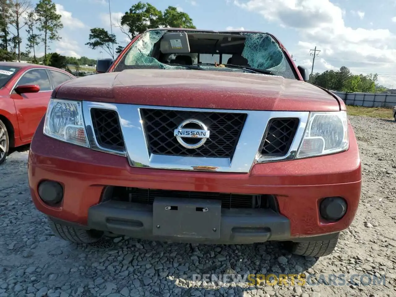 5 fotografías del automóvil dañado 1N6AD0EV6KN777265 NISSAN FRONTIER 2019