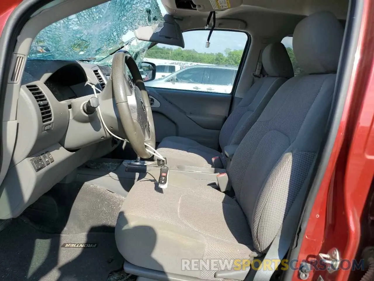 7 fotografías del automóvil dañado 1N6AD0EV6KN777265 NISSAN FRONTIER 2019