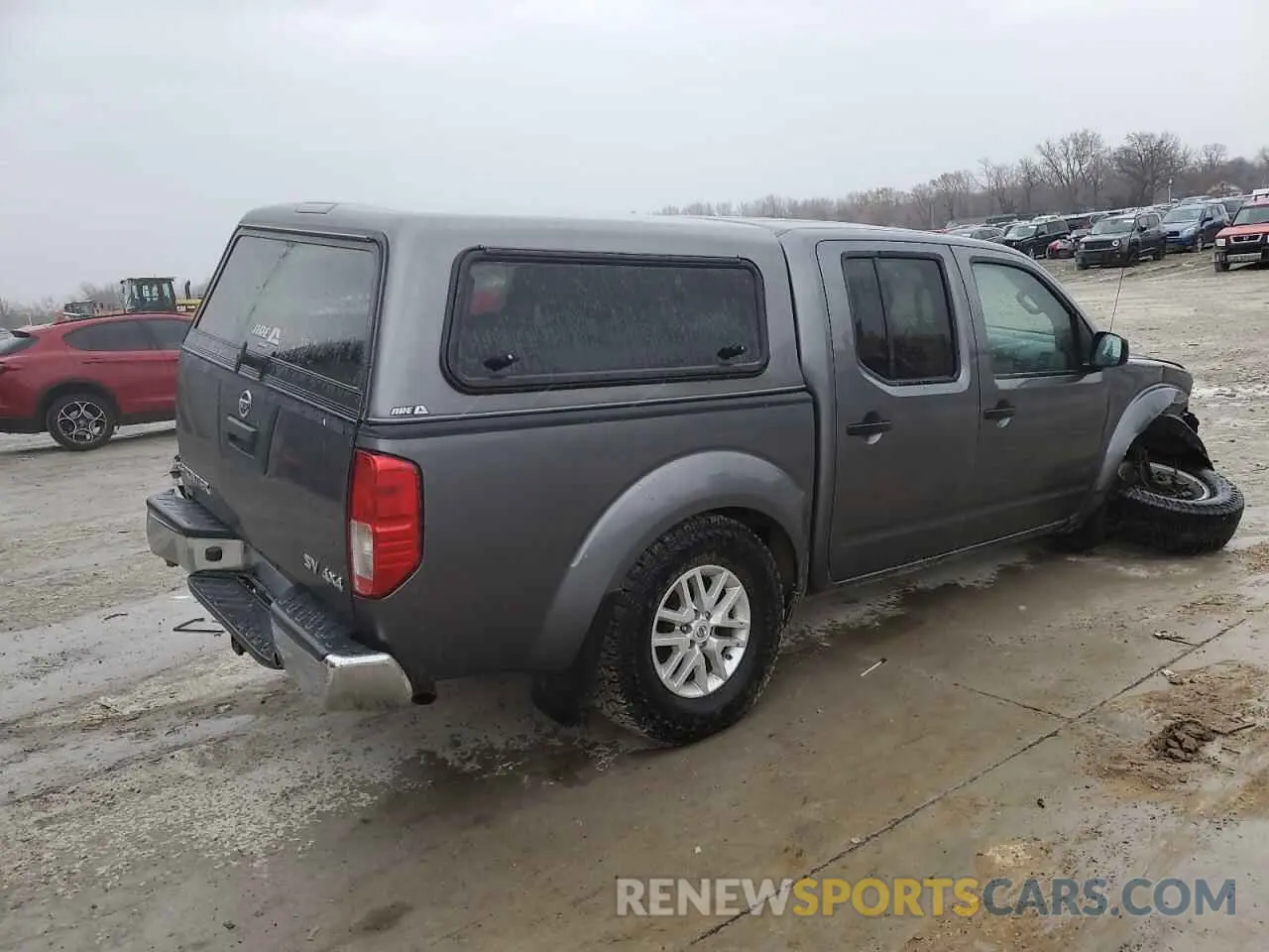 3 fotografías del automóvil dañado 1N6AD0EV7KN709959 NISSAN FRONTIER 2019