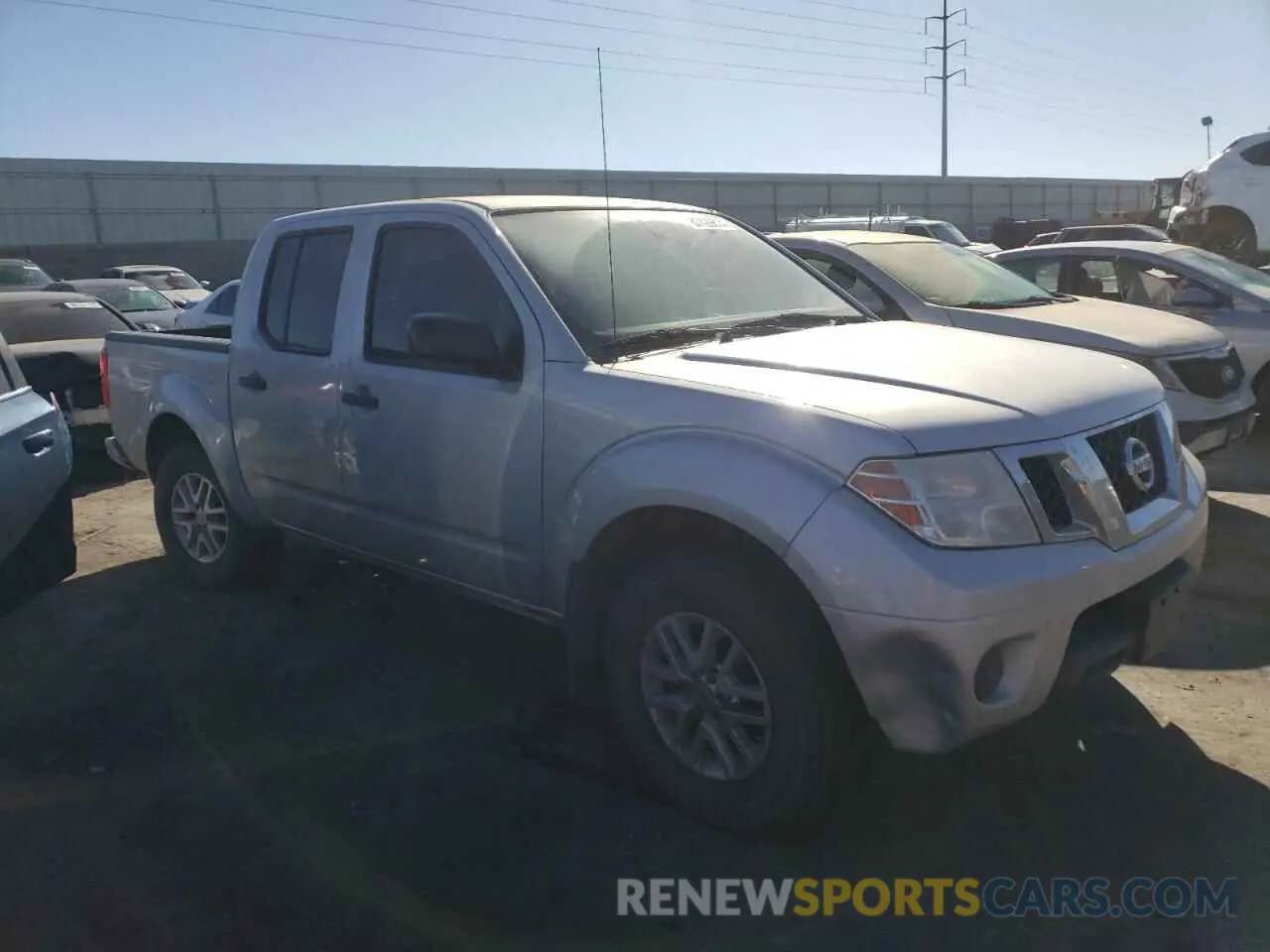4 fotografías del automóvil dañado 1N6AD0EV7KN723781 NISSAN FRONTIER 2019