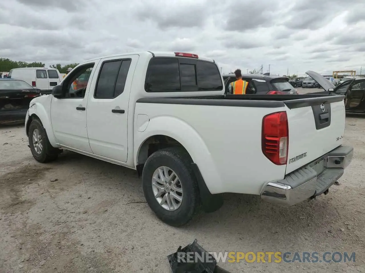 2 fotografías del automóvil dañado 1N6AD0EV7KN791238 NISSAN FRONTIER 2019
