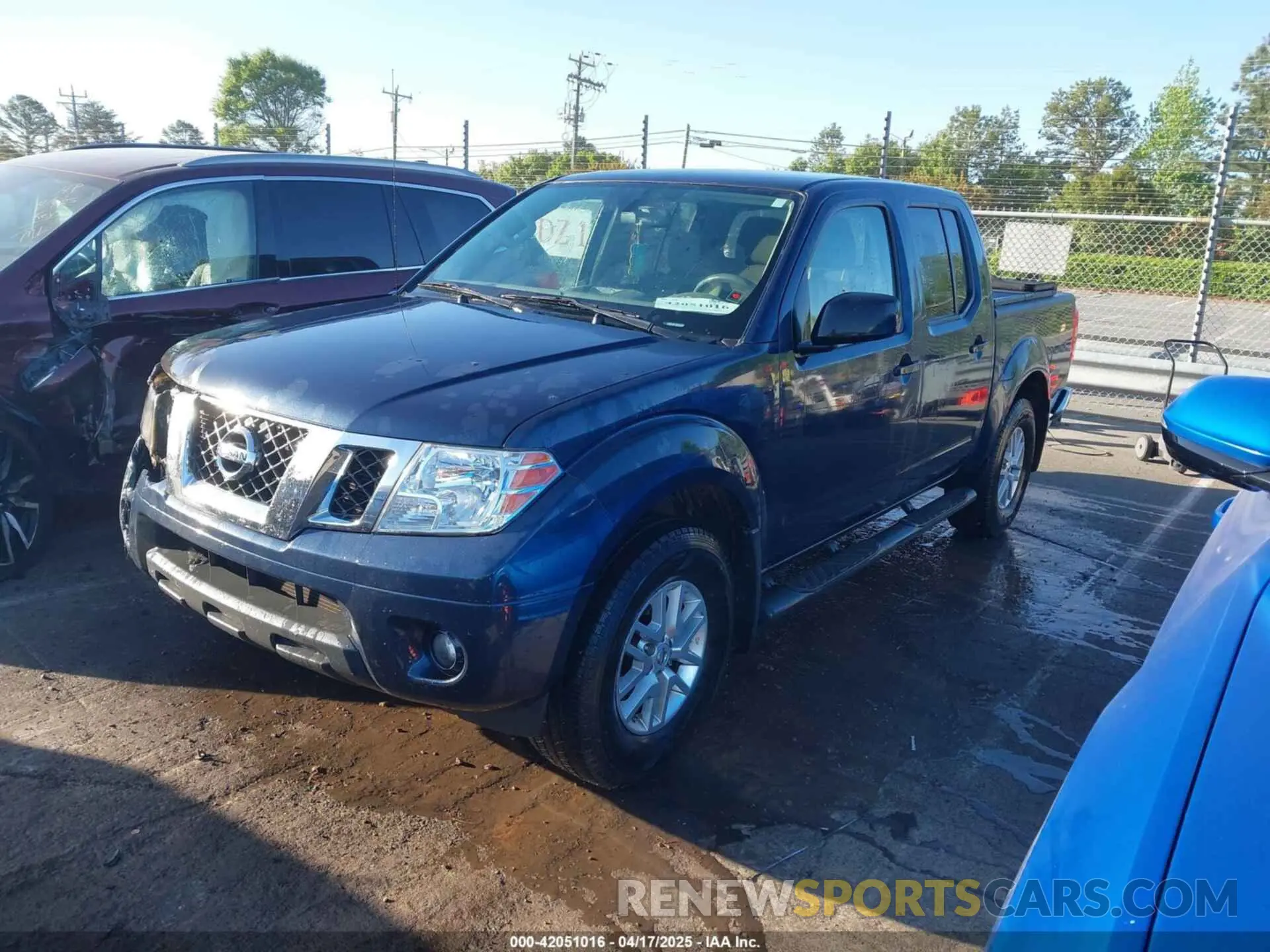 2 fotografías del automóvil dañado 1N6AD0EV8KN750732 NISSAN FRONTIER 2019