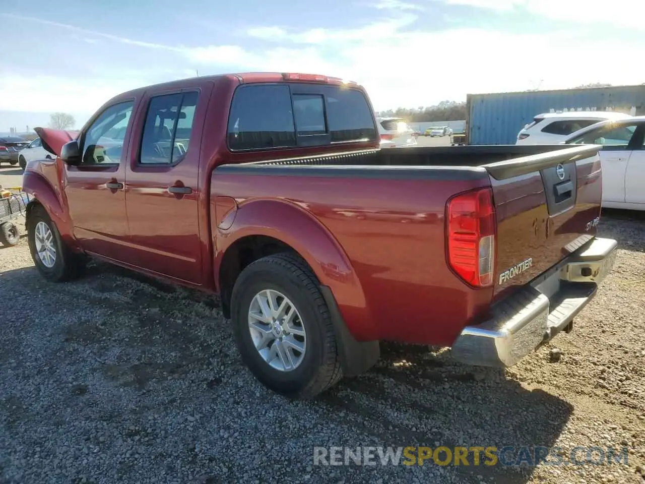 2 fotografías del automóvil dañado 1N6AD0EV8KN764453 NISSAN FRONTIER 2019
