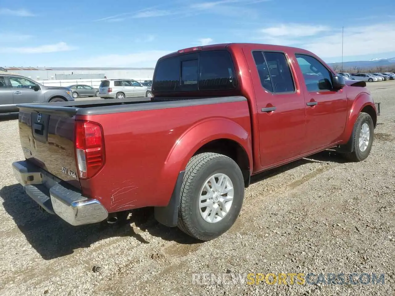 3 fotografías del automóvil dañado 1N6AD0EV8KN764453 NISSAN FRONTIER 2019