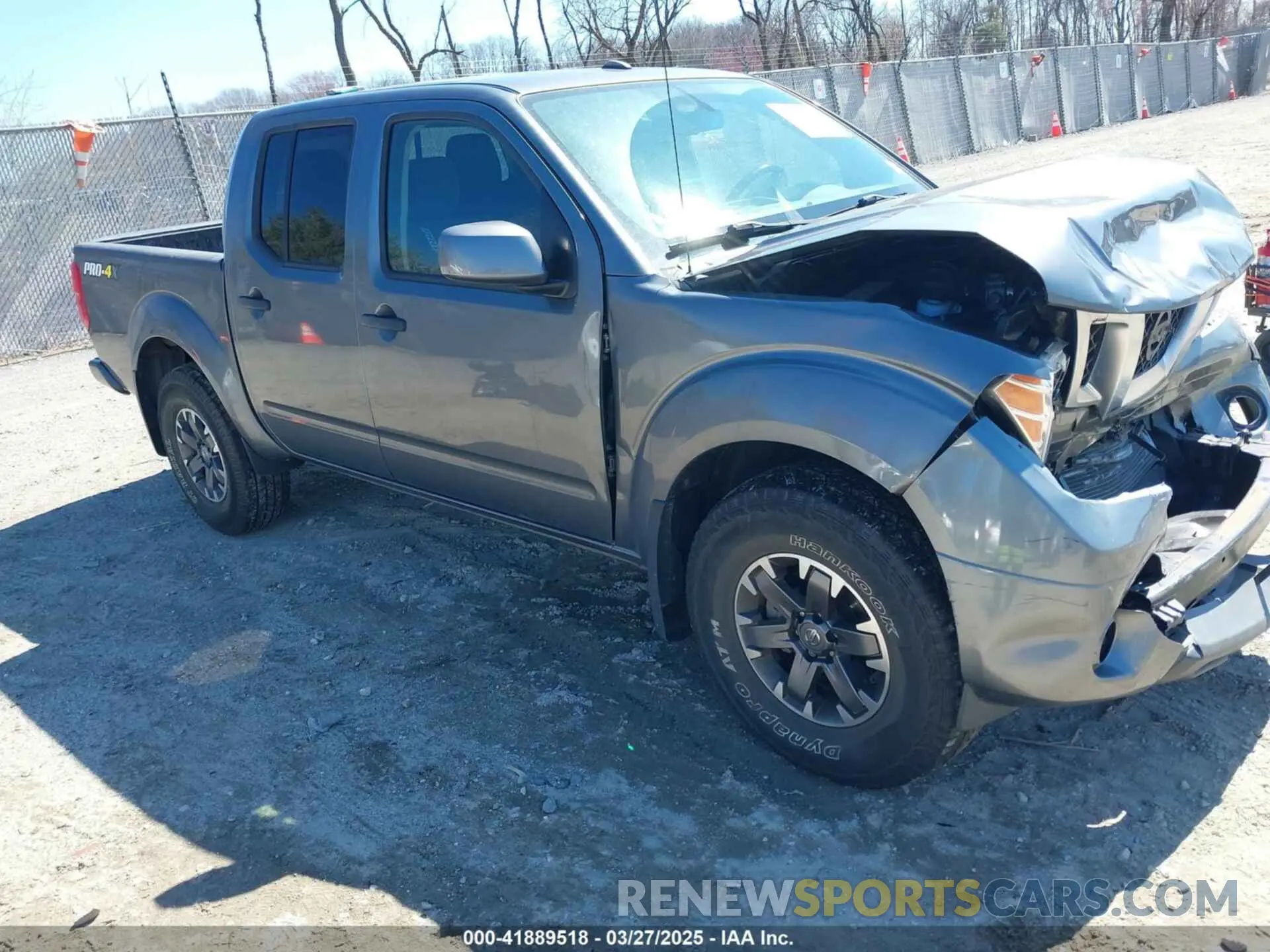 1 fotografías del automóvil dañado 1N6AD0EVXKN717084 NISSAN FRONTIER 2019