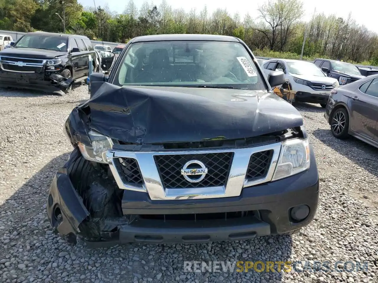 5 fotografías del automóvil dañado 1N6AD0EVXKN728943 NISSAN FRONTIER 2019