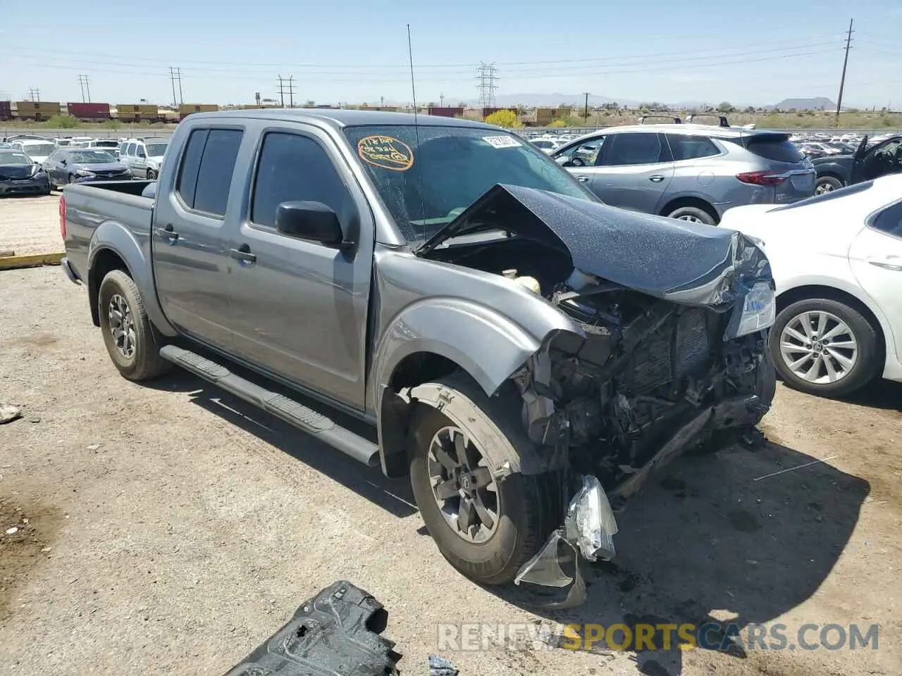 4 fotografías del automóvil dañado 1N6DD0ER1KN749020 NISSAN FRONTIER 2019