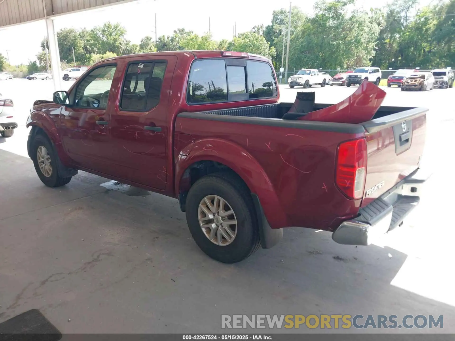 3 fotografías del automóvil dañado 1N6DD0ER3KN768040 NISSAN FRONTIER 2019