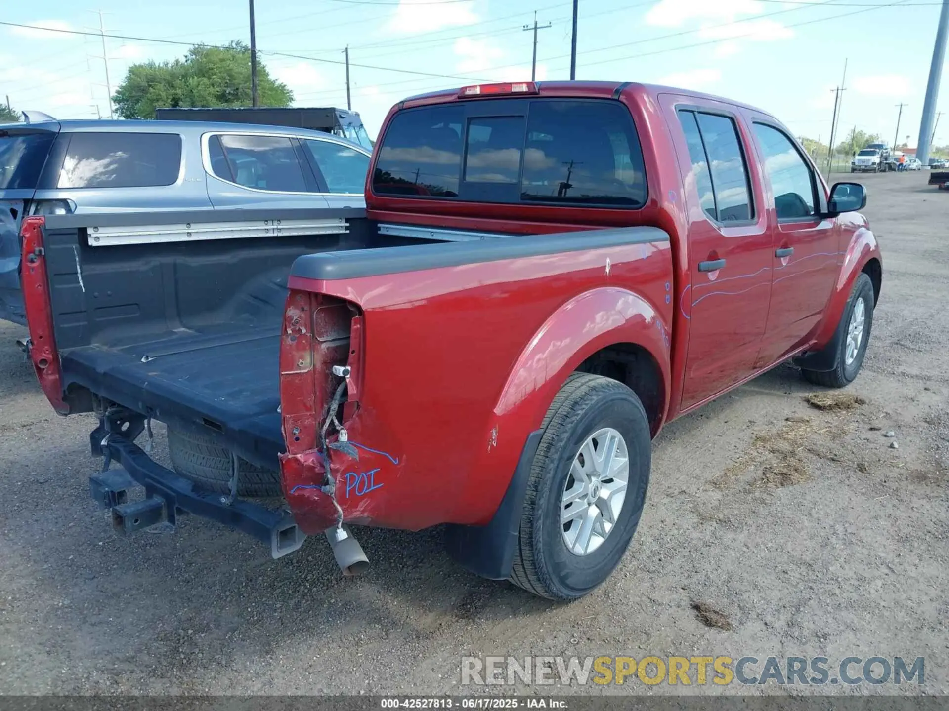 4 fotografías del automóvil dañado 1N6DD0ER5KN782294 NISSAN FRONTIER 2019