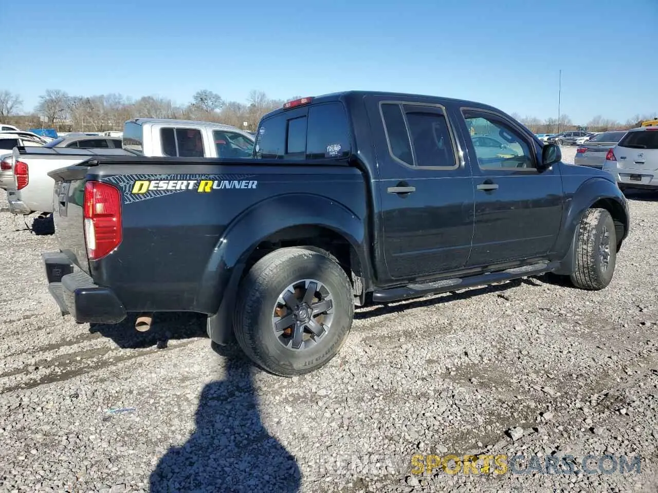 3 fotografías del automóvil dañado 1N6DD0ER7KN723165 NISSAN FRONTIER 2019