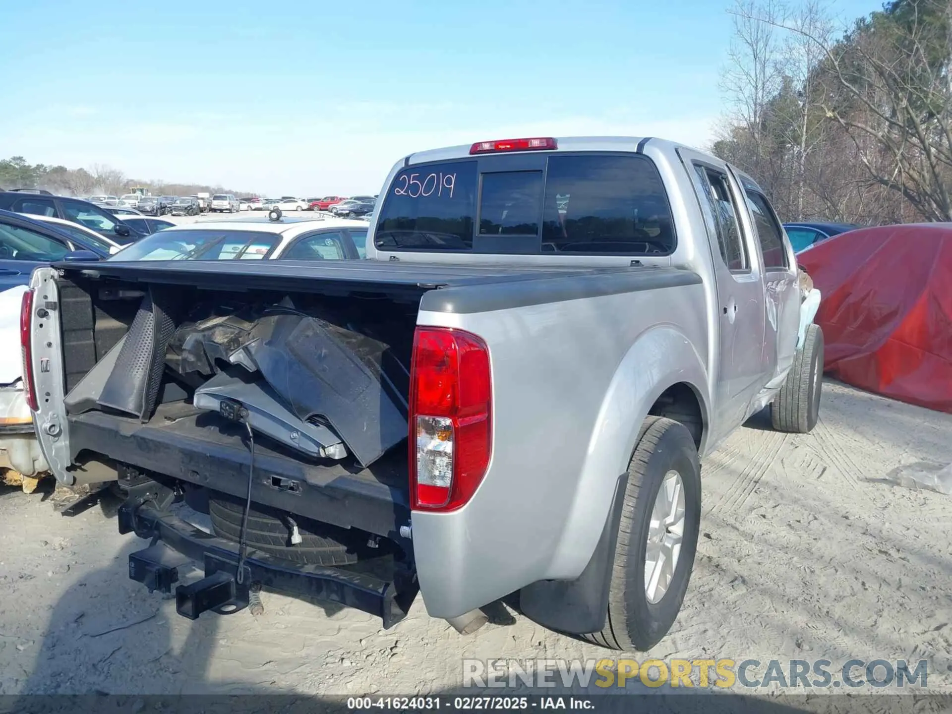 4 fotografías del automóvil dañado 1N6DD0ER8KN872605 NISSAN FRONTIER 2019