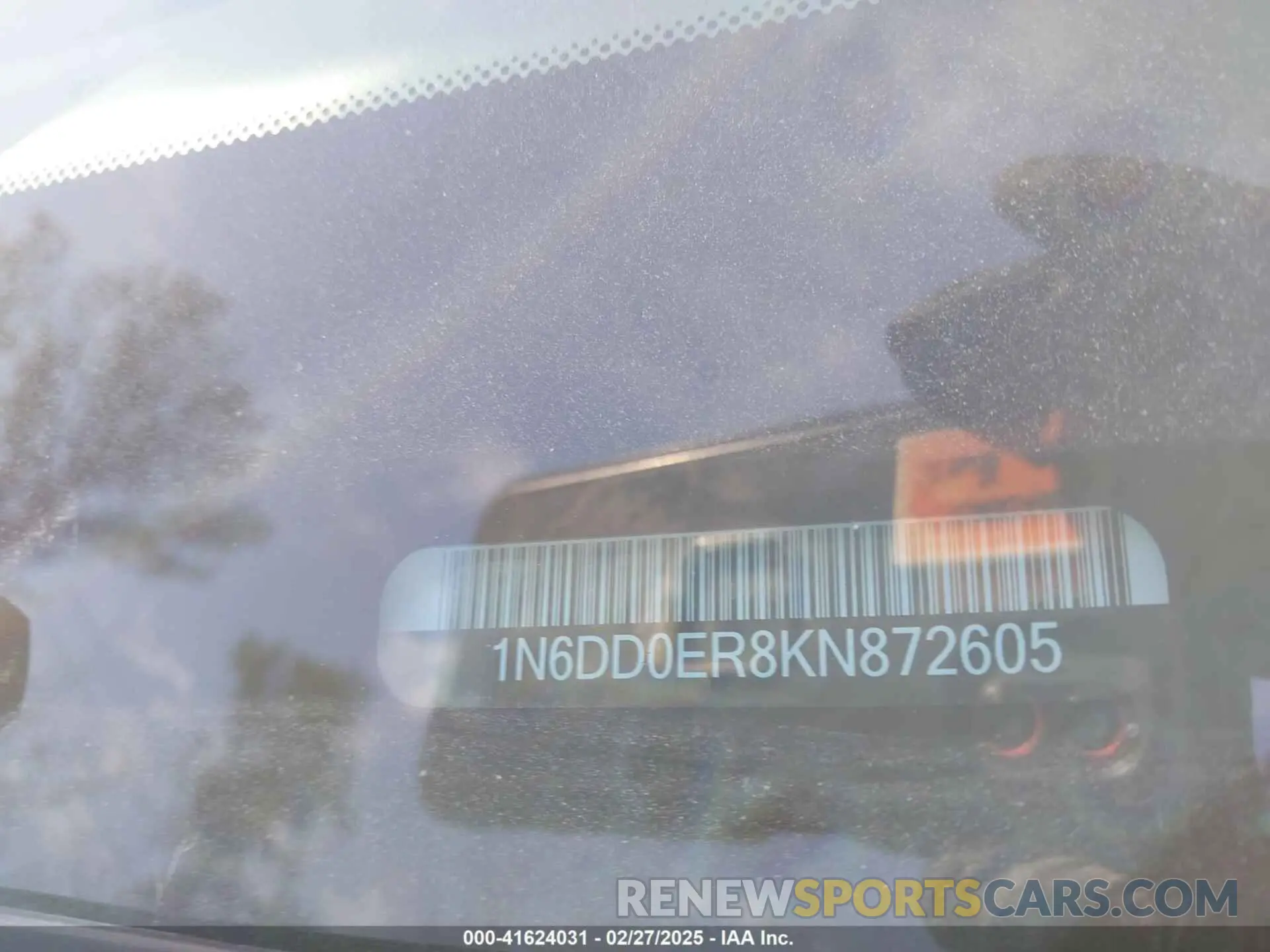 9 fotografías del automóvil dañado 1N6DD0ER8KN872605 NISSAN FRONTIER 2019