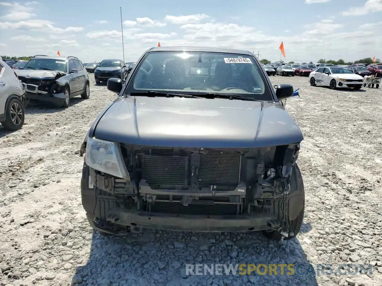 5 fotografías del automóvil dañado 1N6DD0EV7KN723521 NISSAN FRONTIER 2019