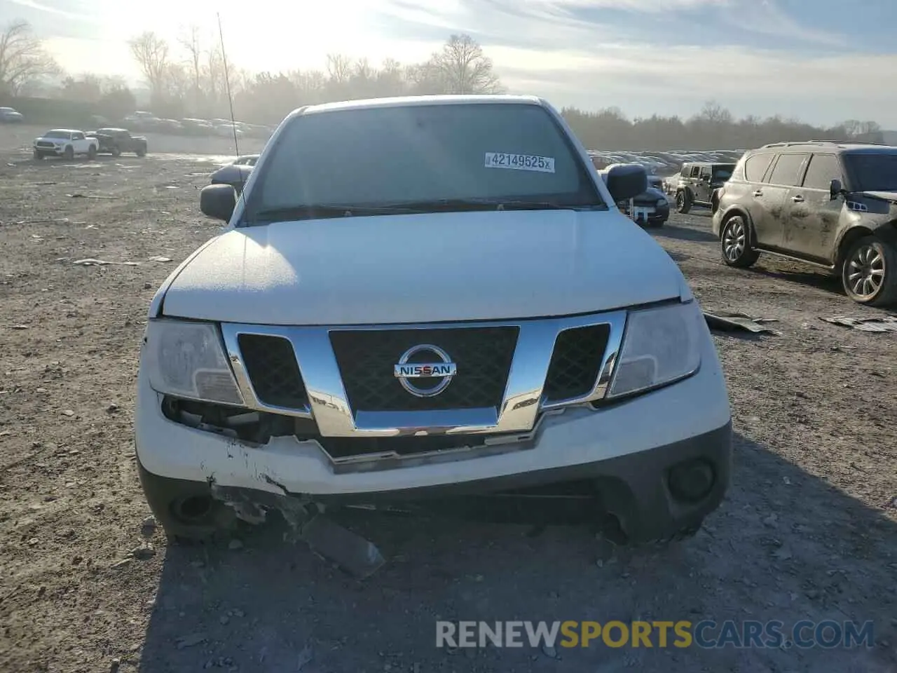 5 fotografías del automóvil dañado 1N6ED0CE4LN726661 NISSAN FRONTIER 2020