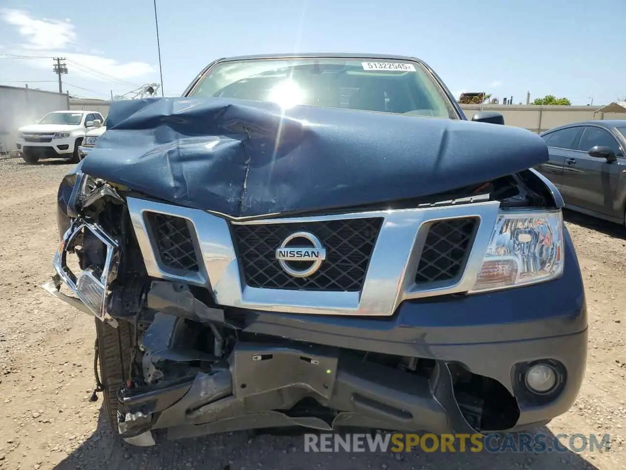 5 fotografías del automóvil dañado 1N6ED0EA0LN714503 NISSAN FRONTIER 2020