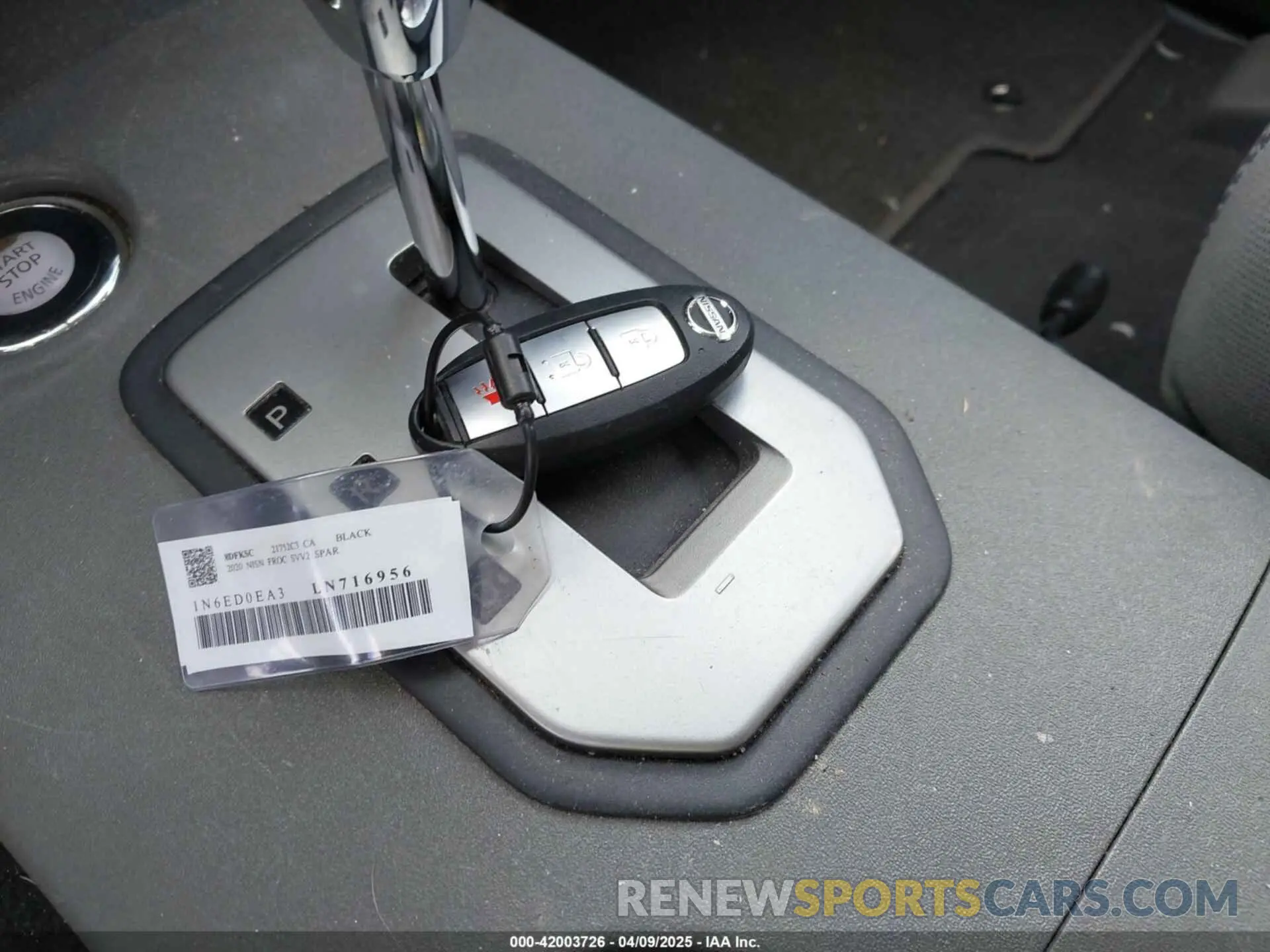 11 fotografías del automóvil dañado 1N6ED0EA3LN716956 NISSAN FRONTIER 2020