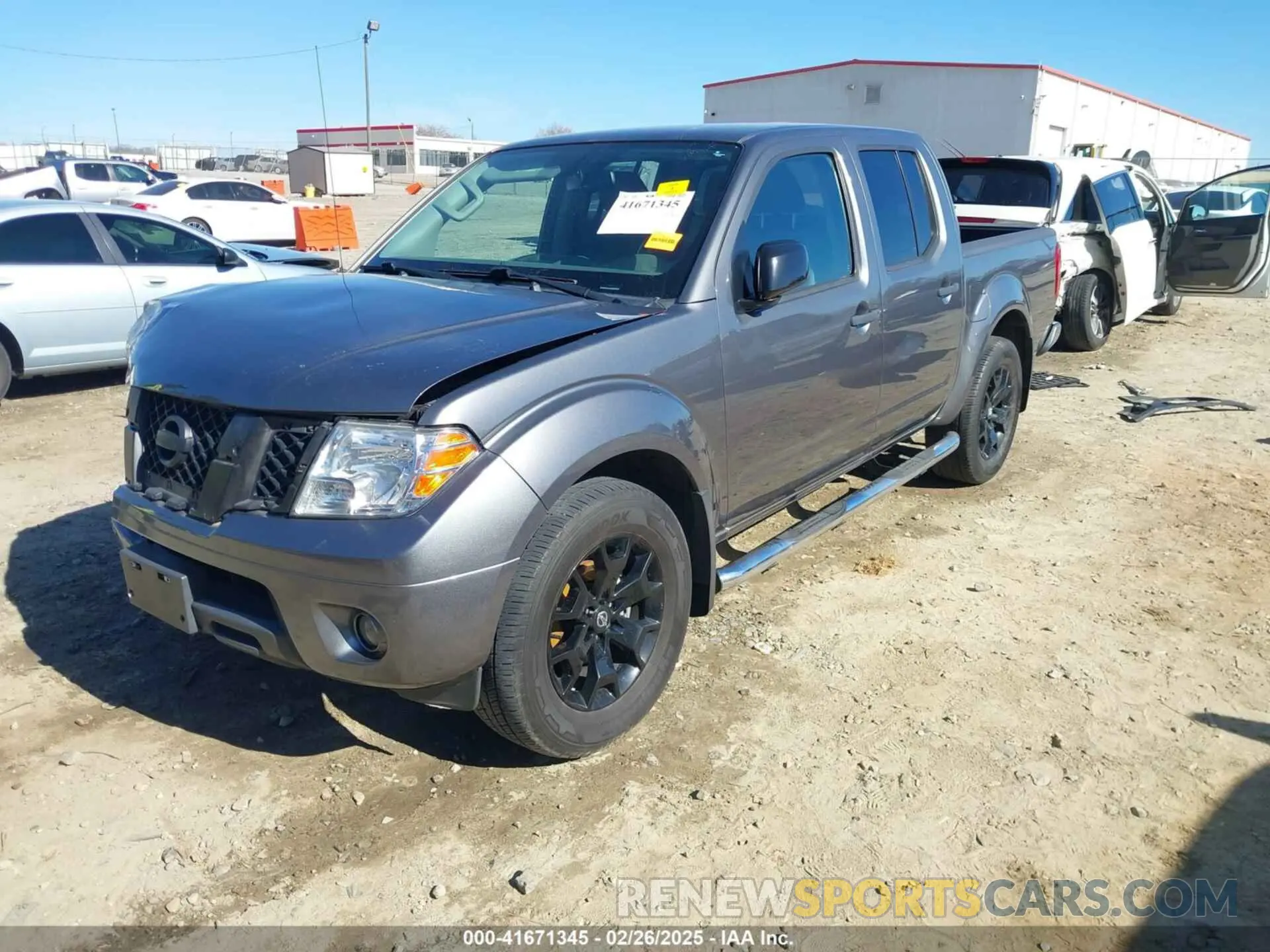 2 fotografías del automóvil dañado 1N6ED0EA5LN720684 NISSAN FRONTIER 2020