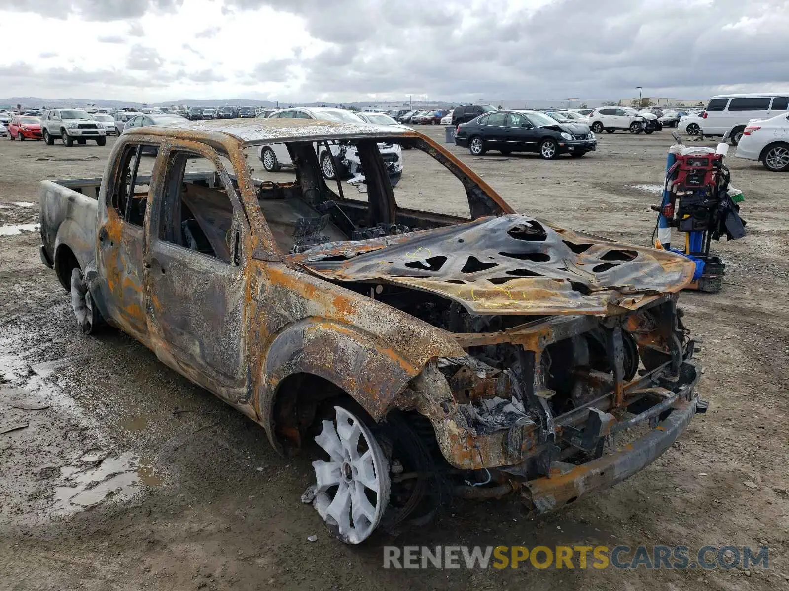 1 fotografías del automóvil dañado 1N6ED0EA6LN722198 NISSAN FRONTIER 2020