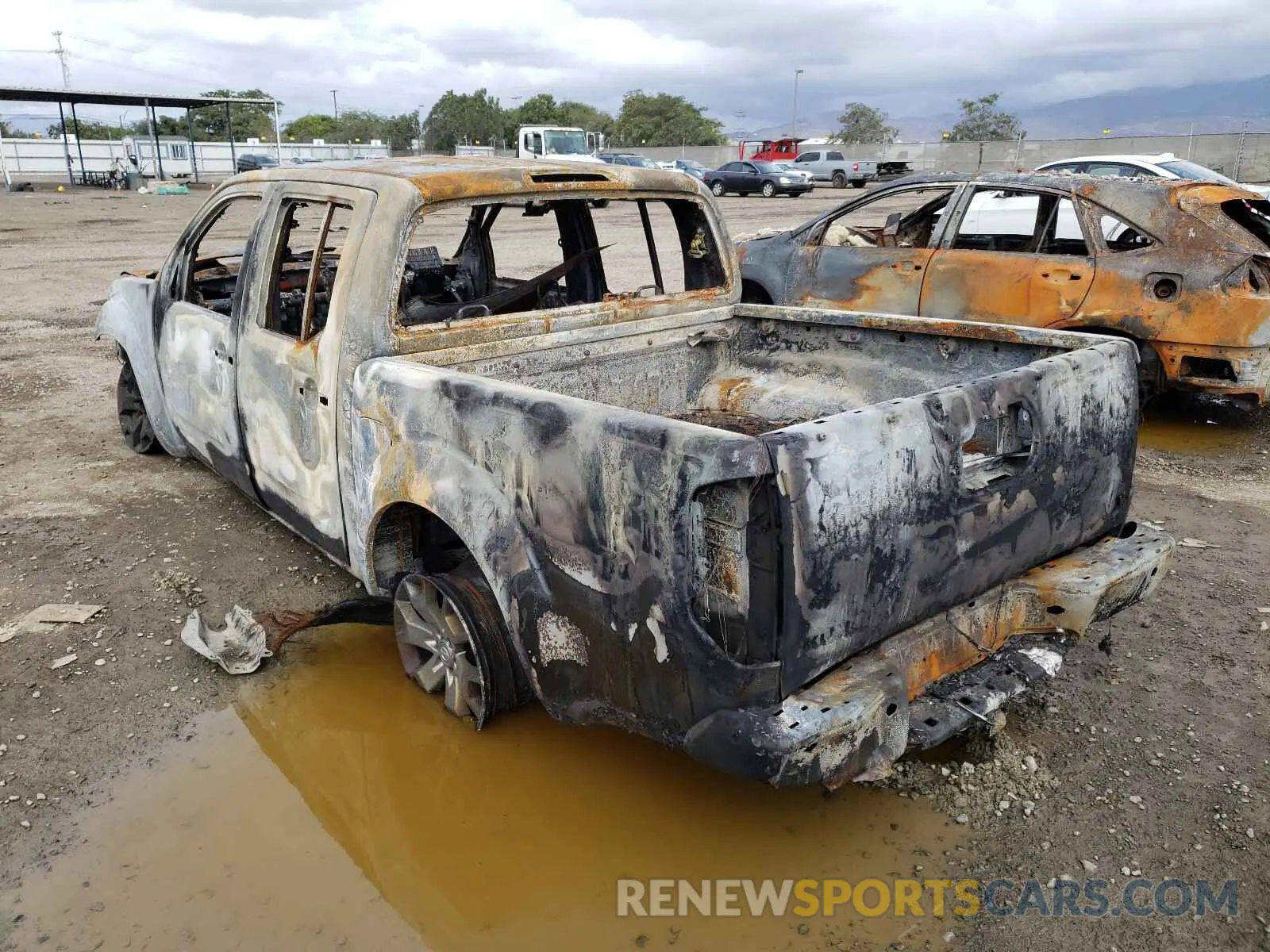 3 fotografías del automóvil dañado 1N6ED0EA6LN722198 NISSAN FRONTIER 2020