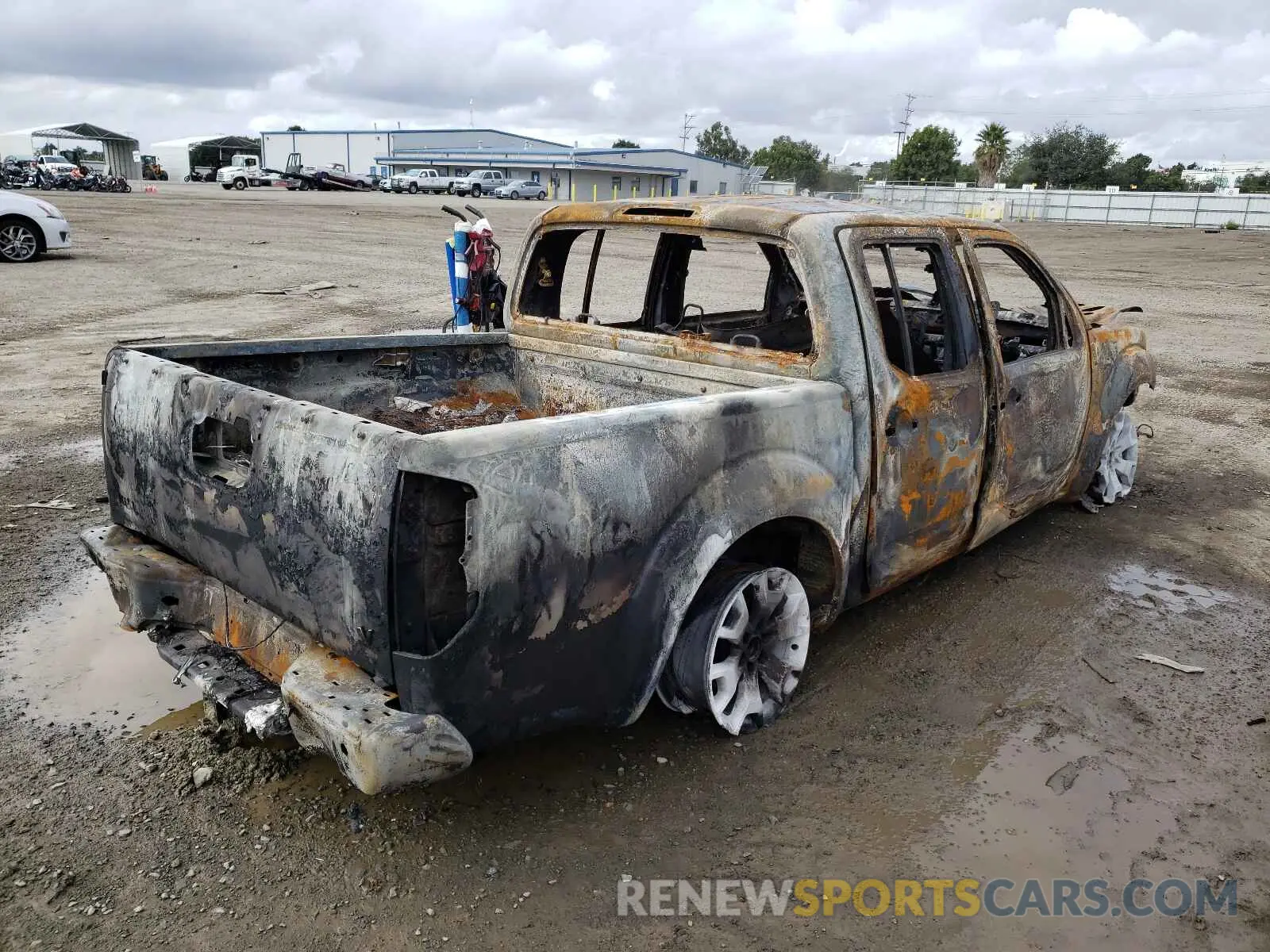4 fotografías del automóvil dañado 1N6ED0EA6LN722198 NISSAN FRONTIER 2020