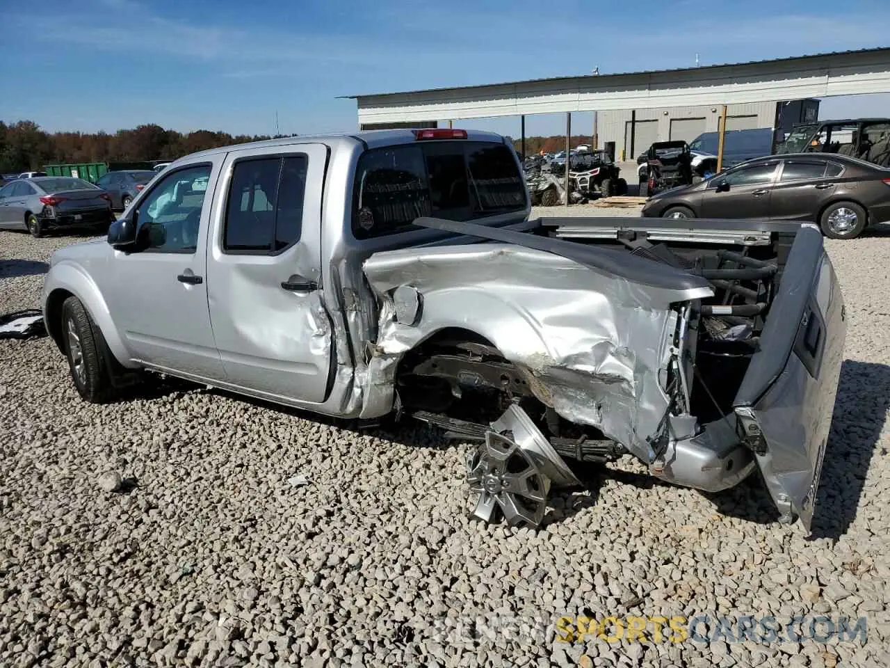 2 fotografías del automóvil dañado 1N6ED0EA7LN722081 NISSAN FRONTIER 2020