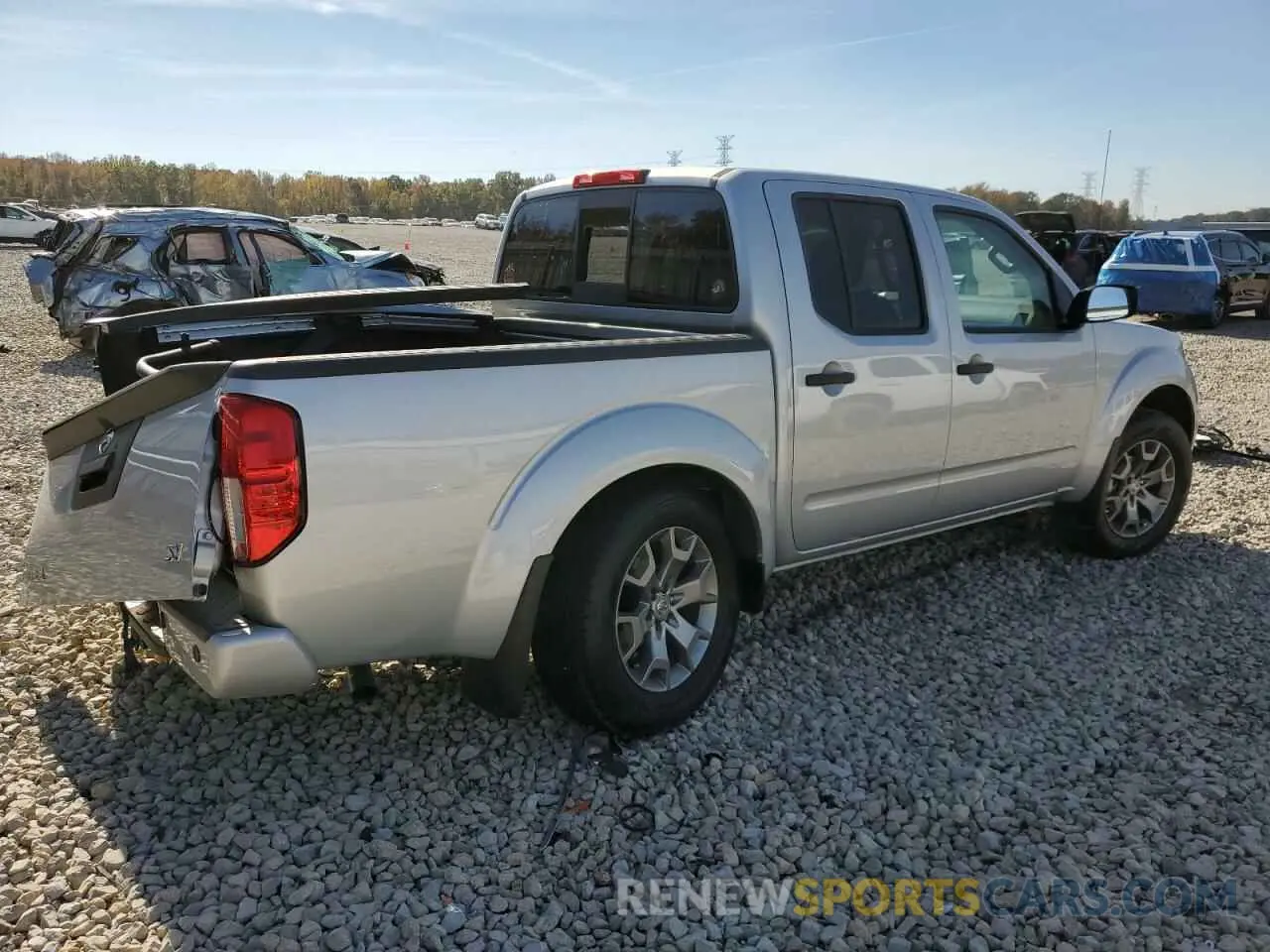 3 fotografías del automóvil dañado 1N6ED0EA7LN722081 NISSAN FRONTIER 2020