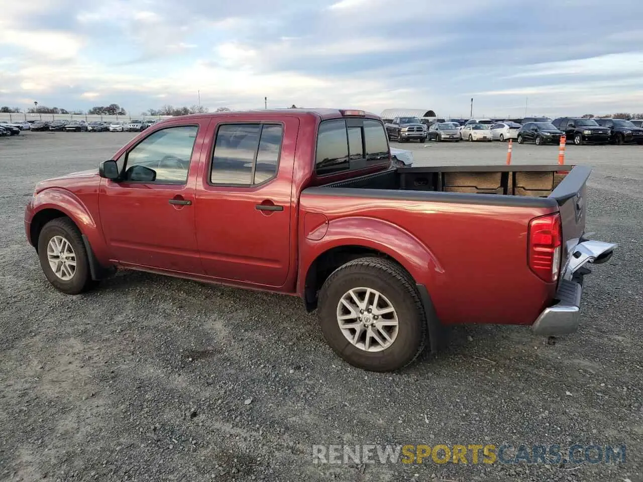 2 fotografías del automóvil dañado 1N6ED0EA9LN726102 NISSAN FRONTIER 2020