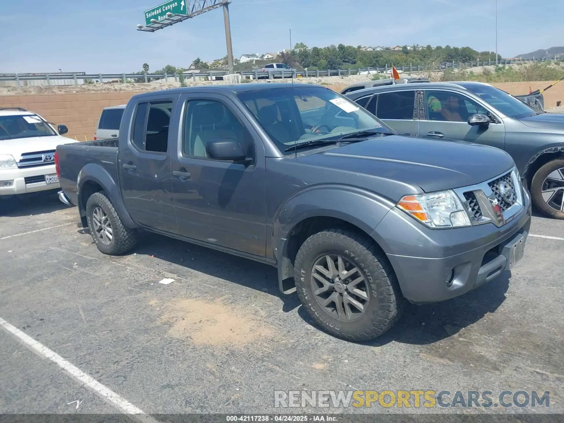 1 fotografías del automóvil dañado 1N6ED0EAXLN709437 NISSAN FRONTIER 2020