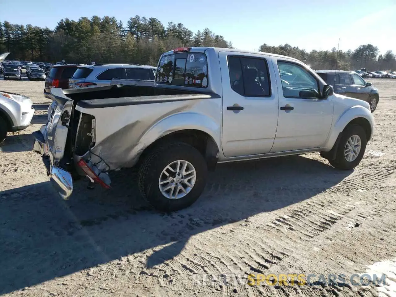 3 fotografías del automóvil dañado 1N6ED0EB3LN720367 NISSAN FRONTIER 2020