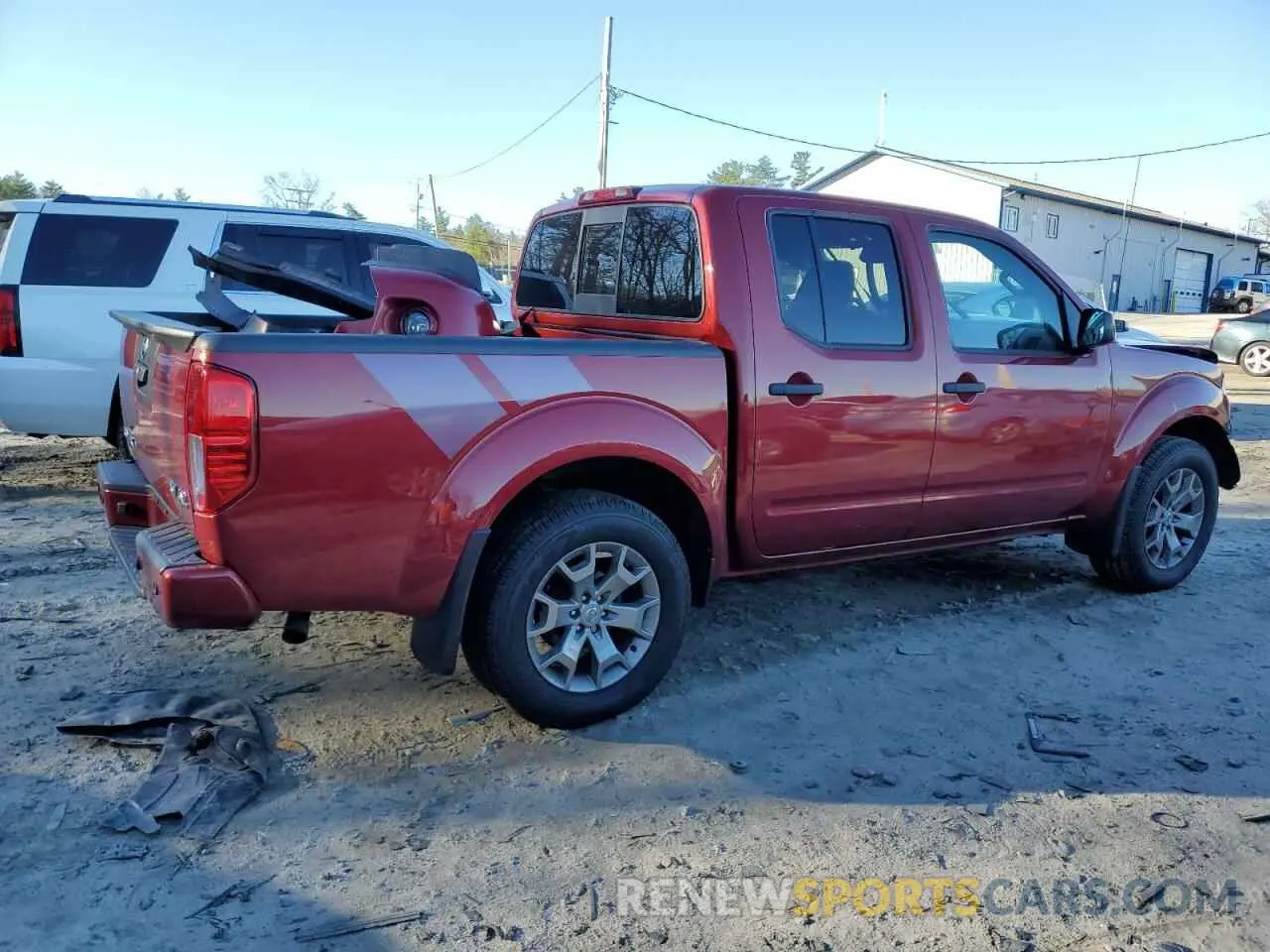 3 fotografías del automóvil dañado 1N6ED0EB4LN710799 NISSAN FRONTIER 2020