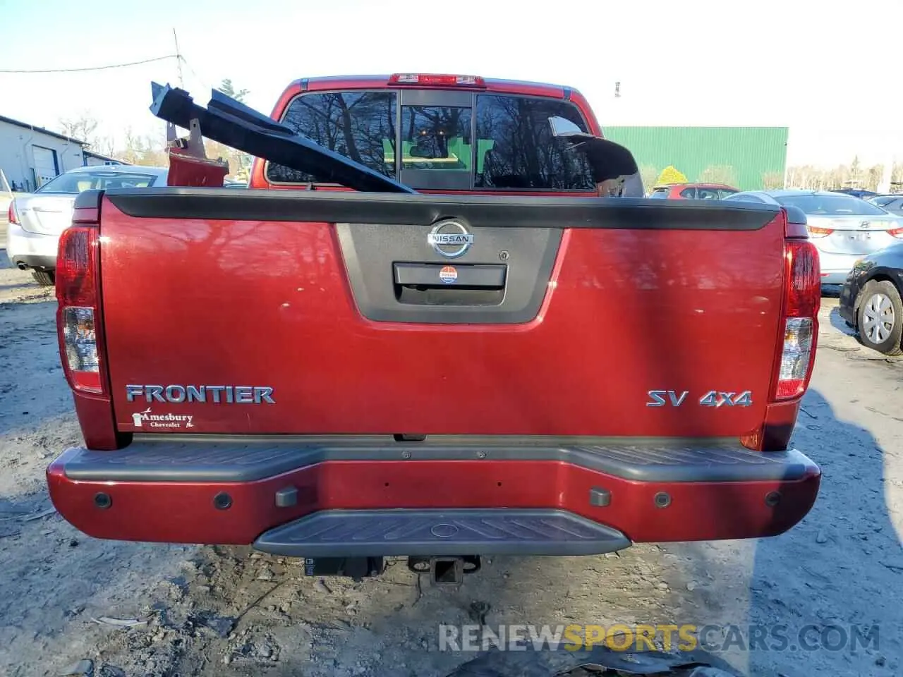 6 fotografías del automóvil dañado 1N6ED0EB4LN710799 NISSAN FRONTIER 2020