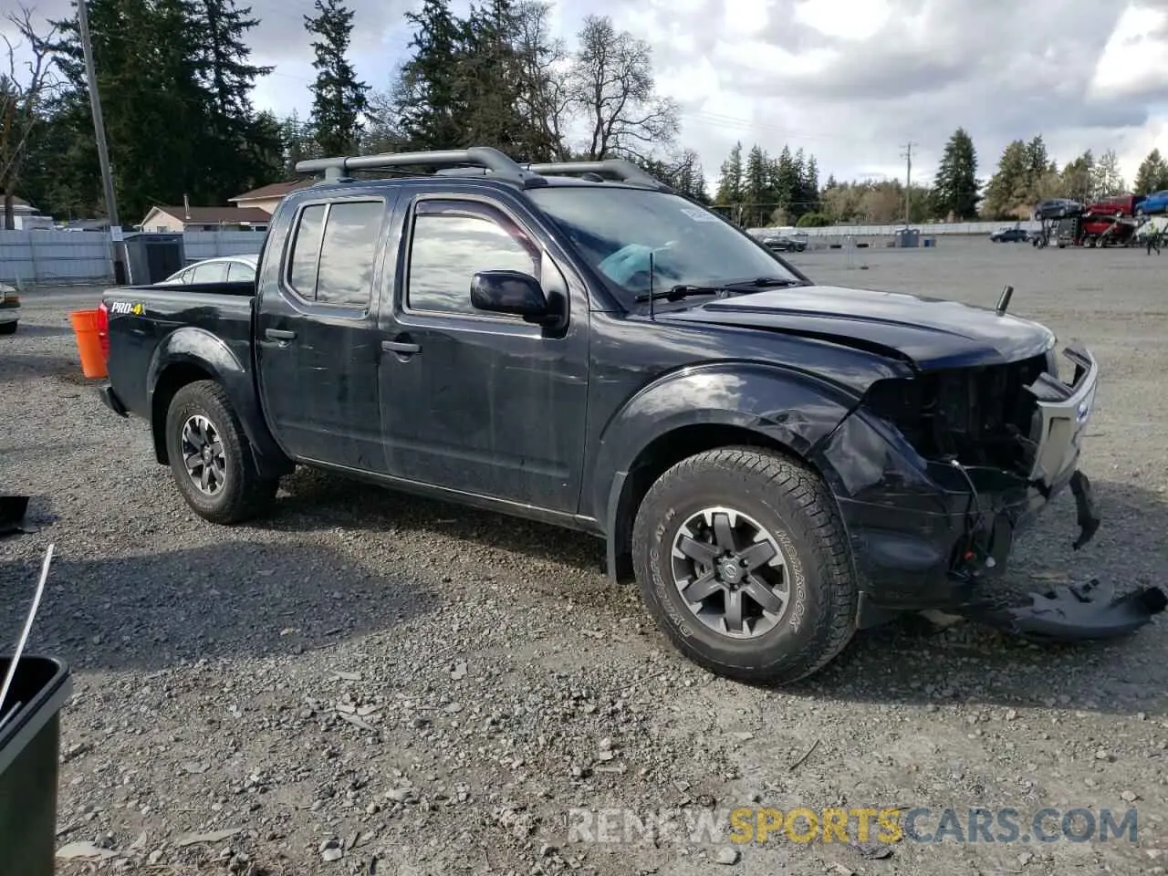 4 fotografías del automóvil dañado 1N6ED0EB5LN703795 NISSAN FRONTIER 2020