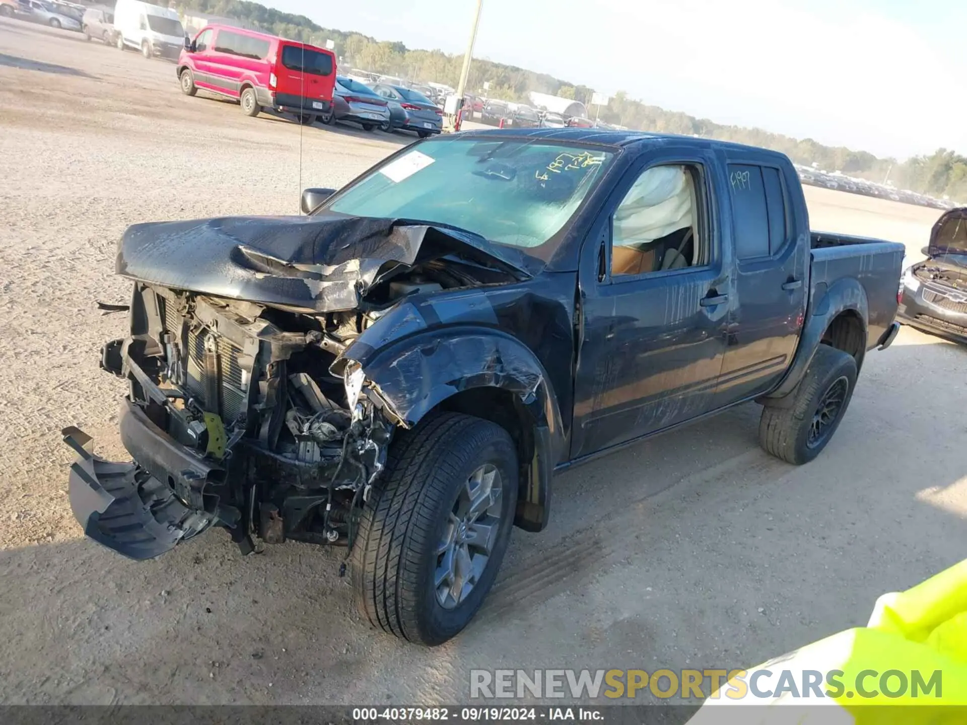 2 fotografías del automóvil dañado 1N6ED0EB5LN705921 NISSAN FRONTIER 2020