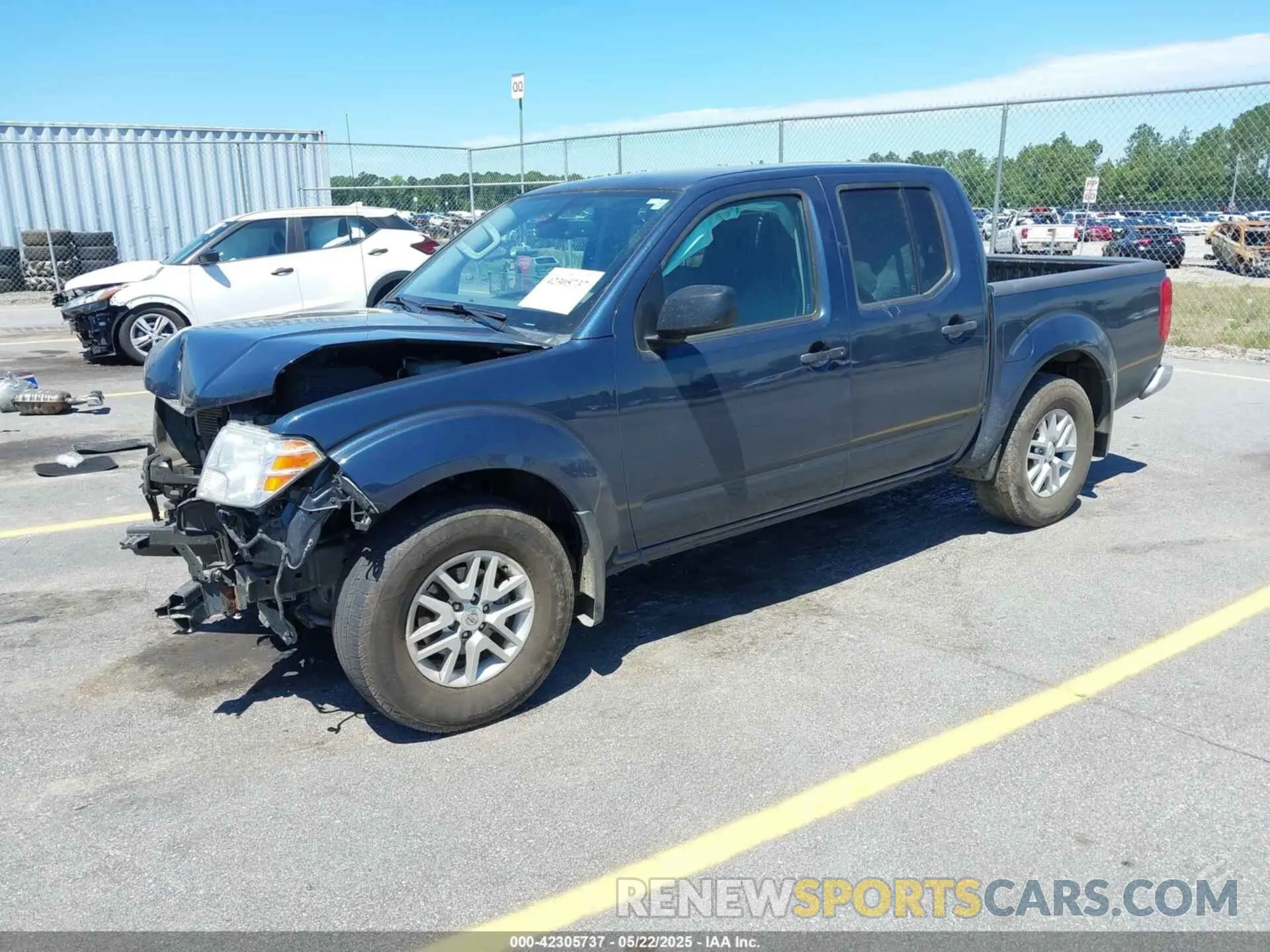 2 fotografías del automóvil dañado 1N6ED0EB5LN714876 NISSAN FRONTIER 2020