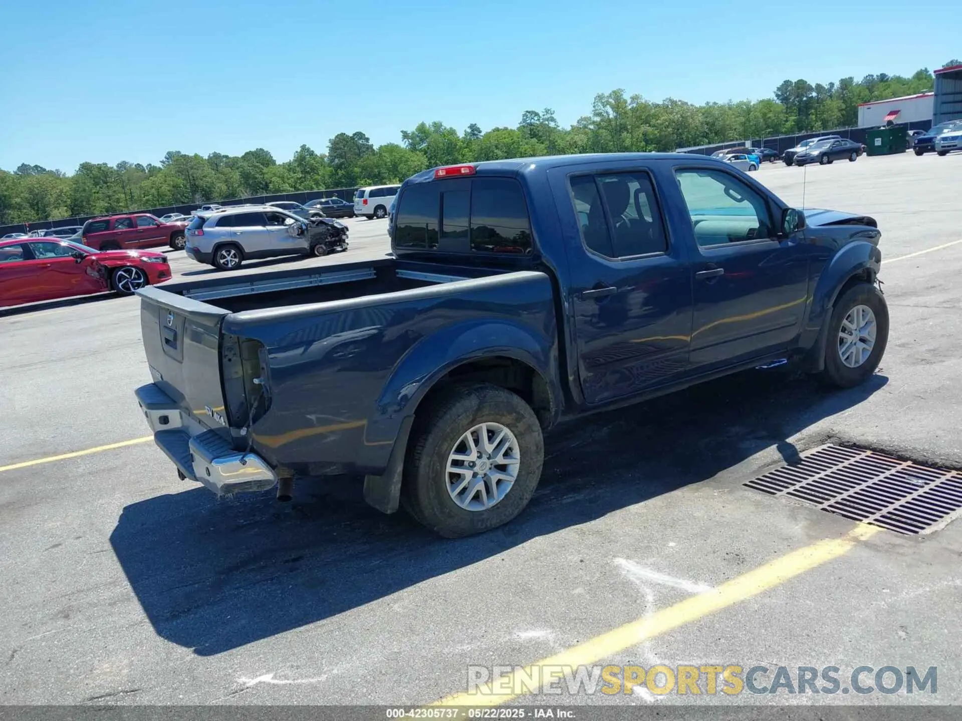 4 fotografías del automóvil dañado 1N6ED0EB5LN714876 NISSAN FRONTIER 2020