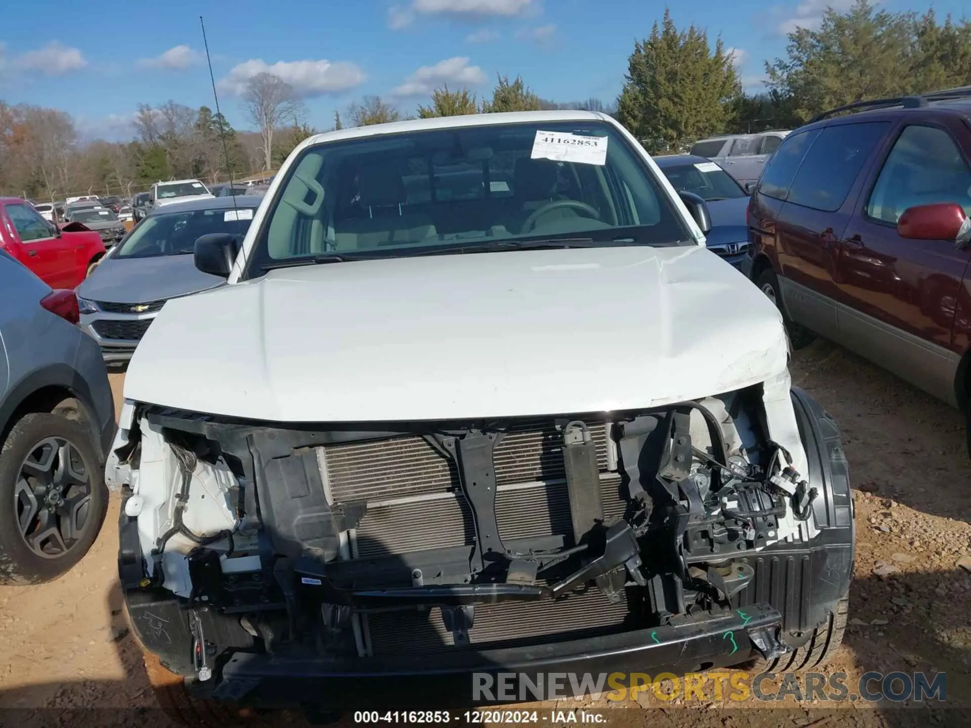 12 fotografías del automóvil dañado 1N6ED0EB6LN700890 NISSAN FRONTIER 2020