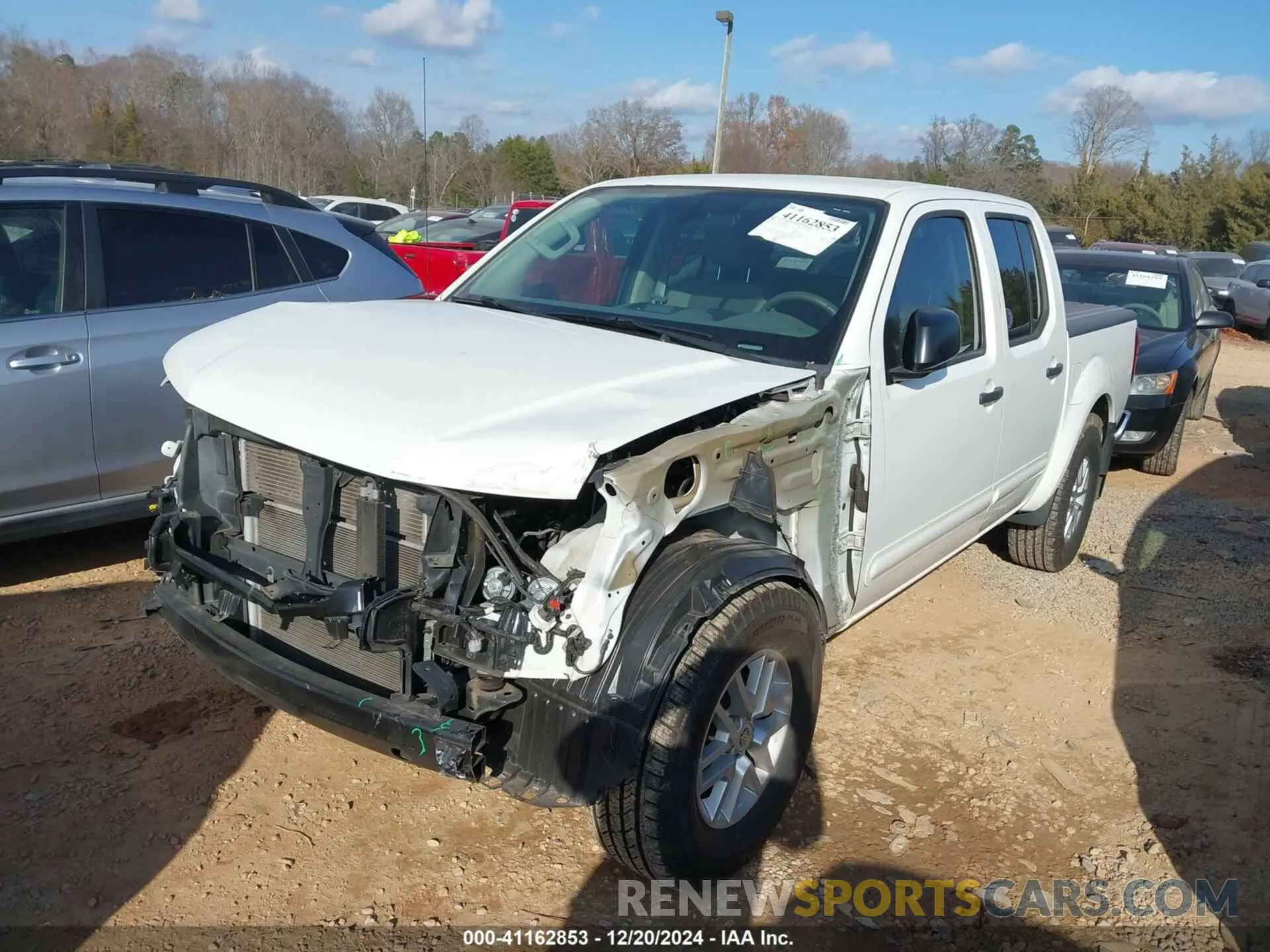 2 fotografías del automóvil dañado 1N6ED0EB6LN700890 NISSAN FRONTIER 2020