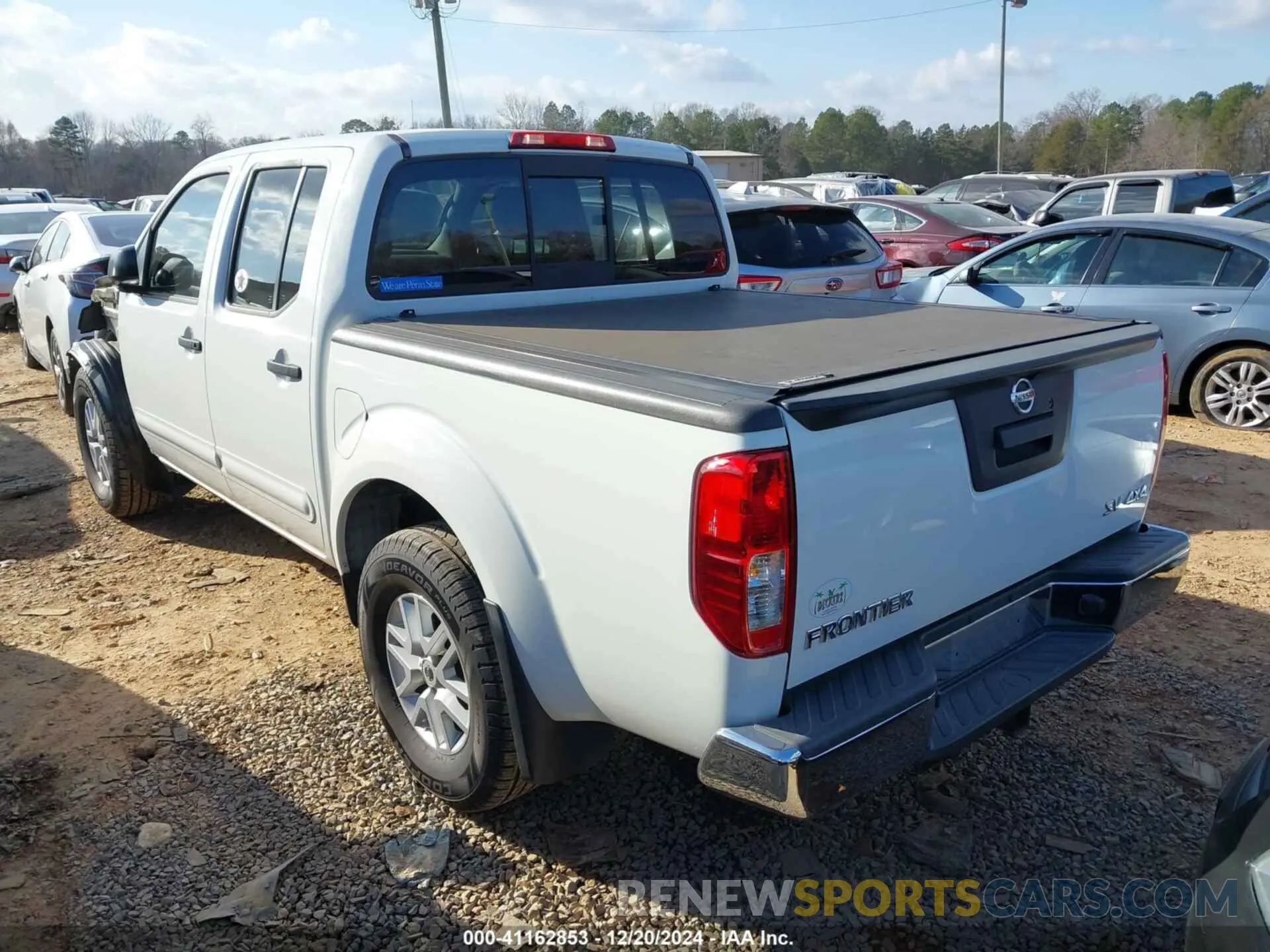 3 fotografías del automóvil dañado 1N6ED0EB6LN700890 NISSAN FRONTIER 2020