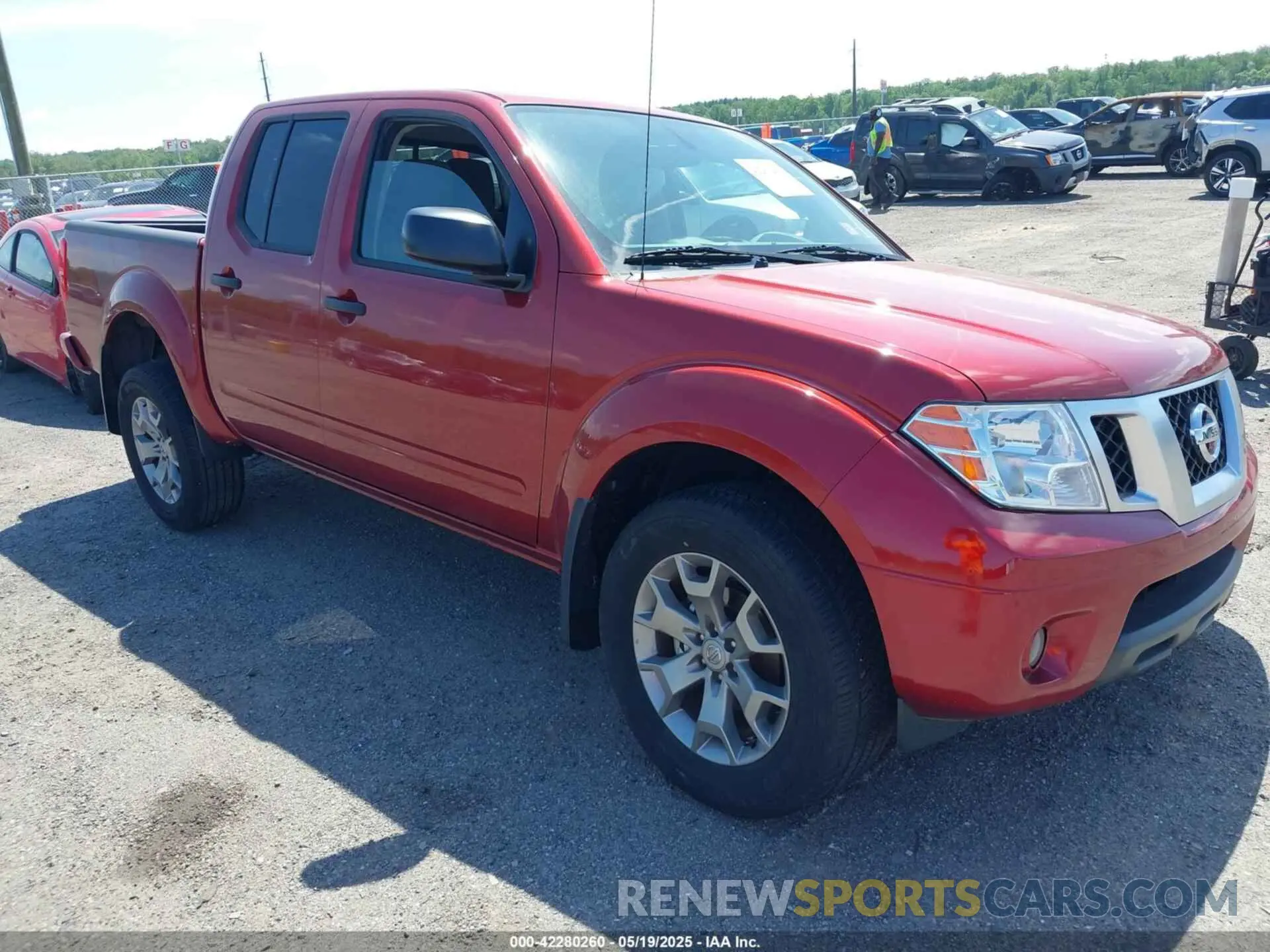 1 fotografías del automóvil dañado 1N6ED0EB6LN712988 NISSAN FRONTIER 2020