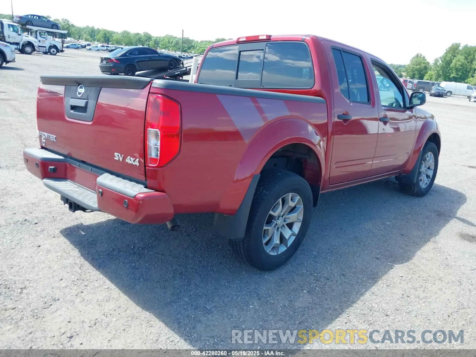 4 fotografías del automóvil dañado 1N6ED0EB6LN712988 NISSAN FRONTIER 2020