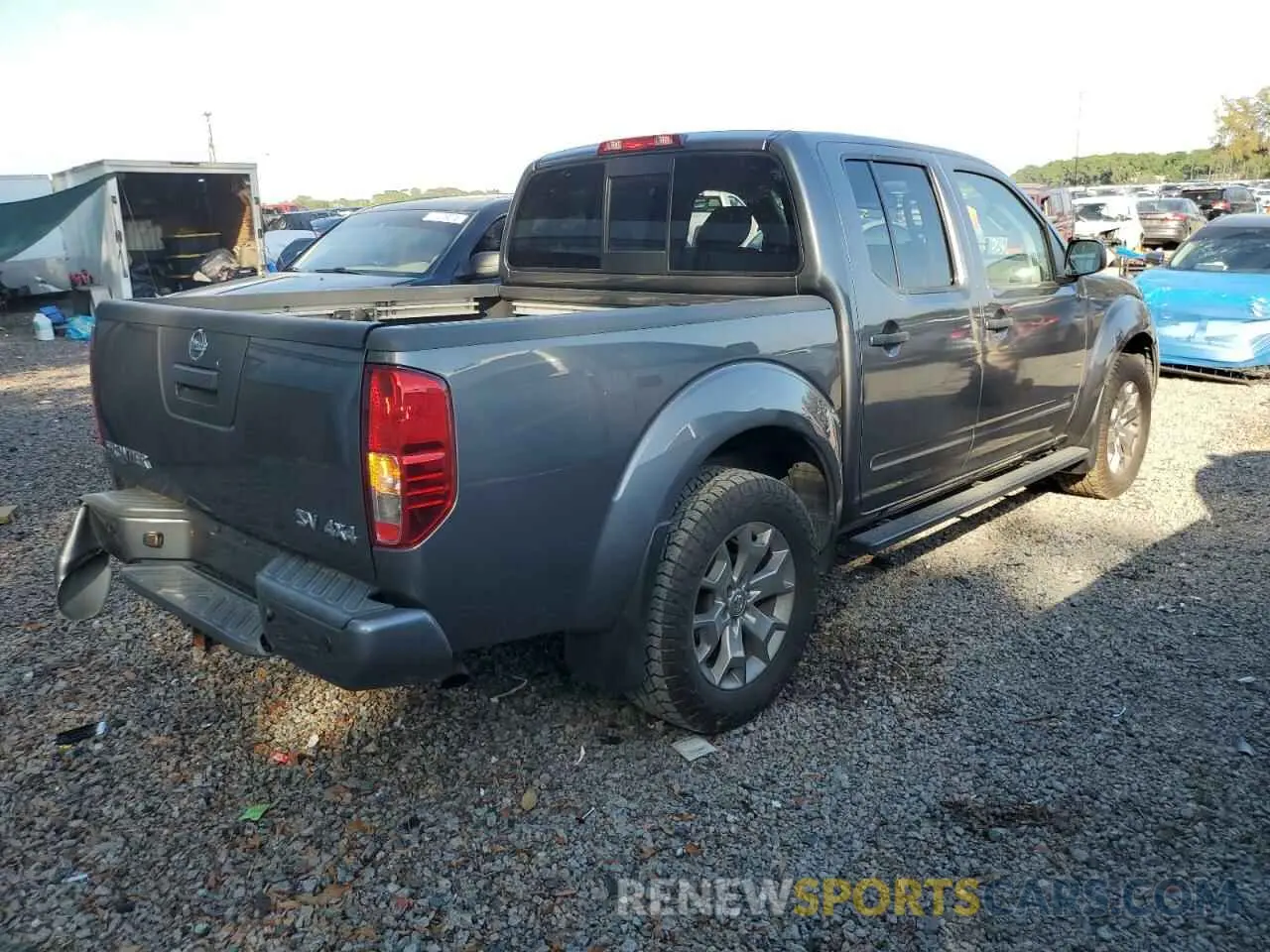 3 fotografías del automóvil dañado 1N6ED0EB7LN721537 NISSAN FRONTIER 2020