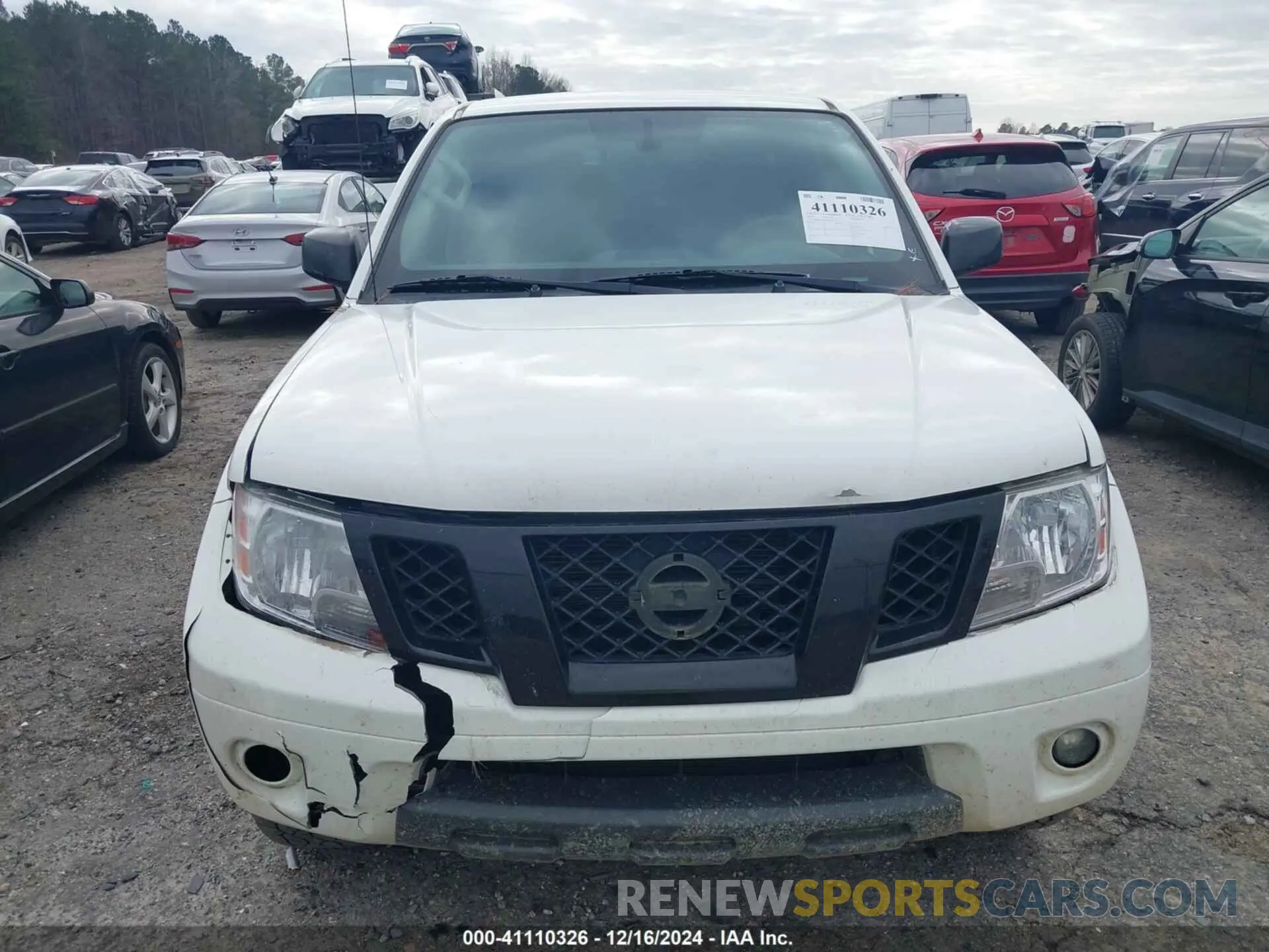 12 fotografías del automóvil dañado 1N6ED0EB8LN722504 NISSAN FRONTIER 2020