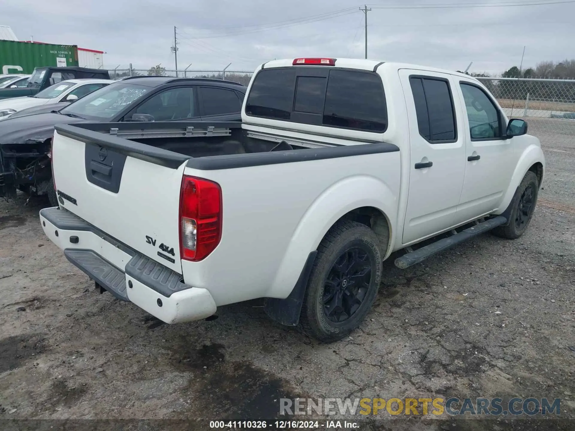 4 fotografías del automóvil dañado 1N6ED0EB8LN722504 NISSAN FRONTIER 2020