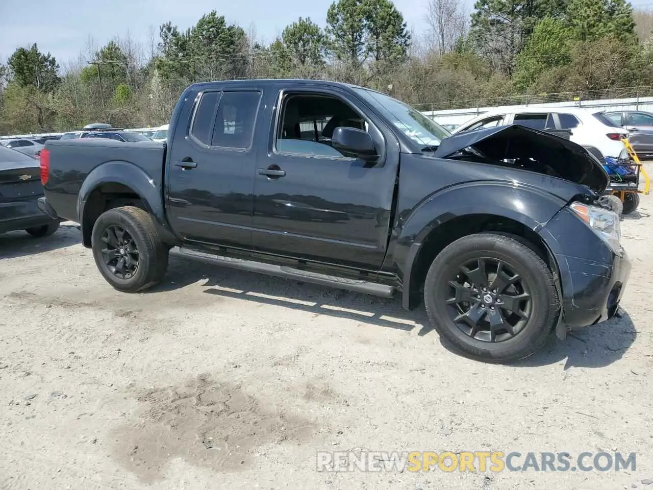 4 fotografías del automóvil dañado 1N6ED0EB8LN723698 NISSAN FRONTIER 2020