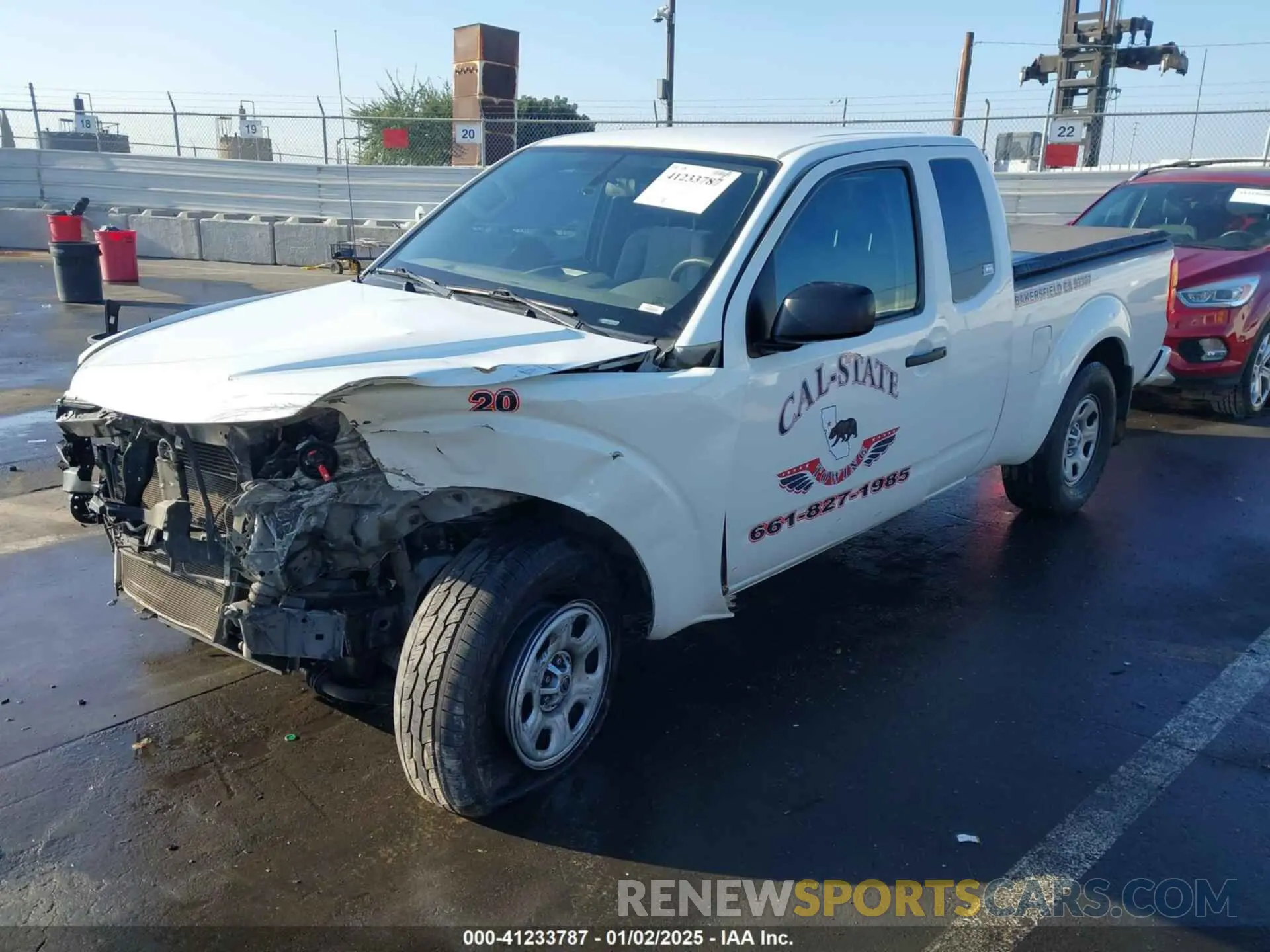 2 fotografías del automóvil dañado 1N6ED0CE9MN718282 NISSAN FRONTIER 2021