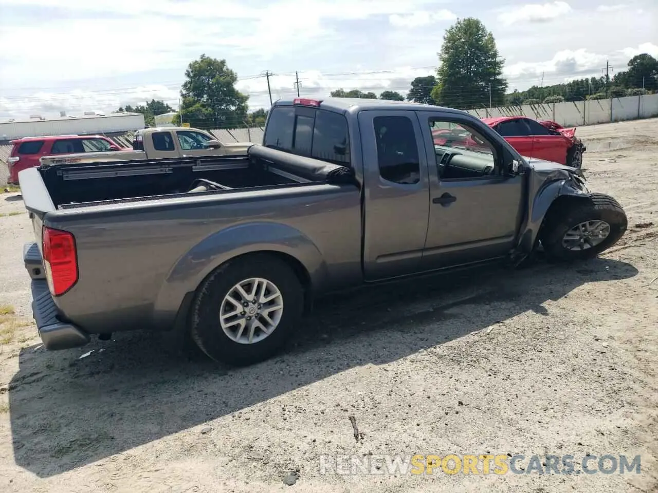 3 fotografías del automóvil dañado 1N6ED0CF3MN710770 NISSAN FRONTIER 2021