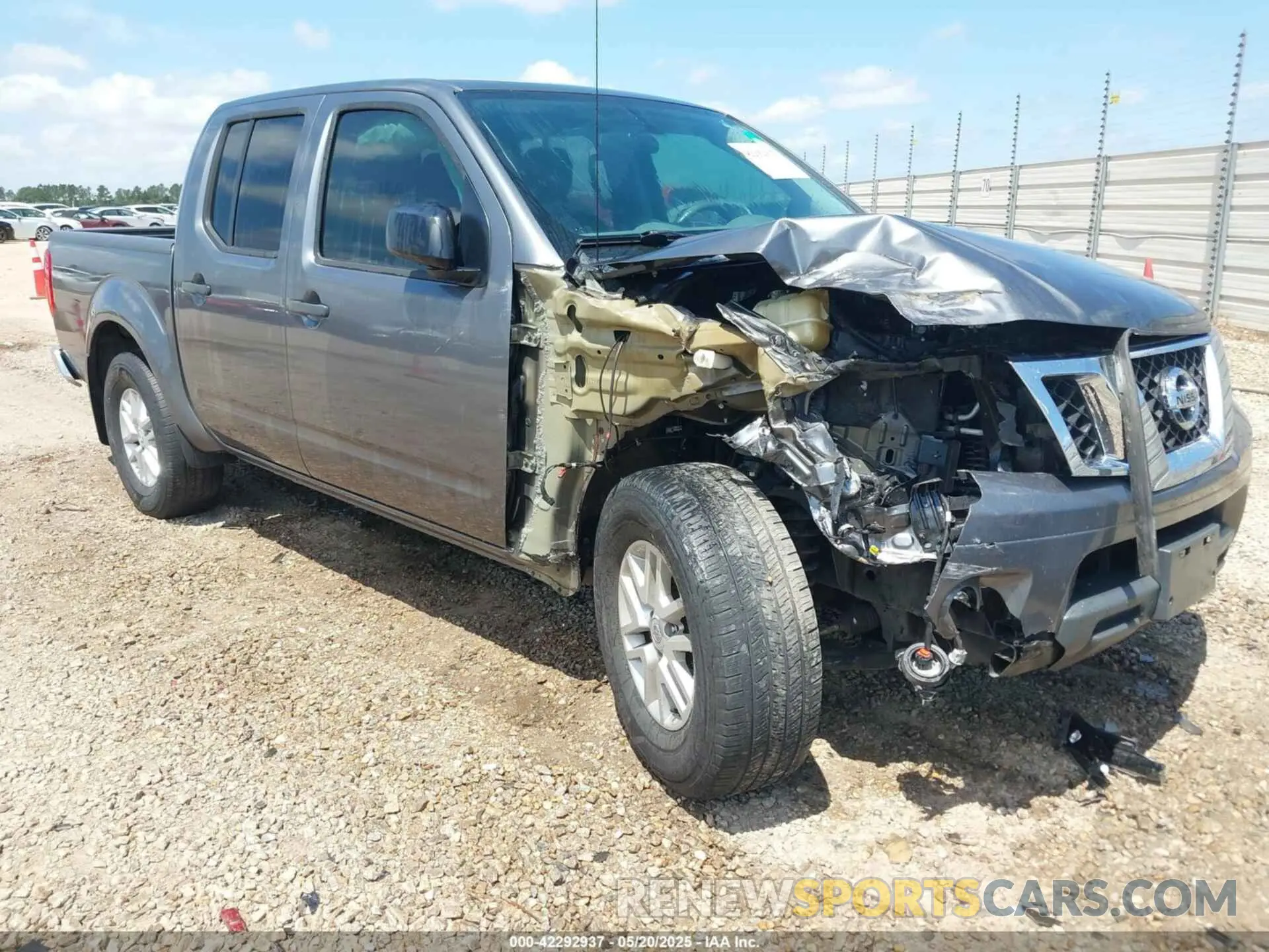 1 fotografías del automóvil dañado 1N6ED0EA0MN710260 NISSAN FRONTIER 2021