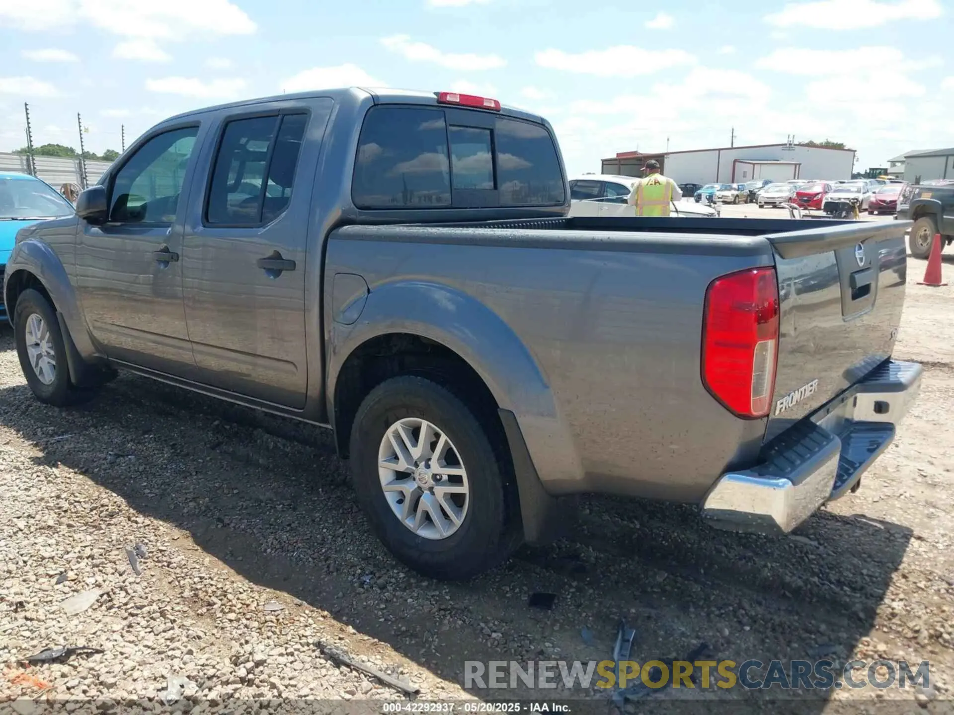 3 fotografías del automóvil dañado 1N6ED0EA0MN710260 NISSAN FRONTIER 2021