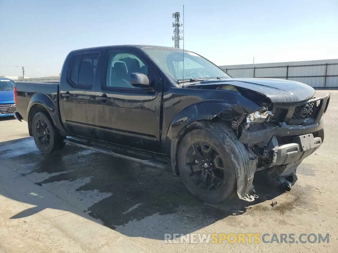 4 fotografías del automóvil dañado 1N6ED0EA6MN723675 NISSAN FRONTIER 2021