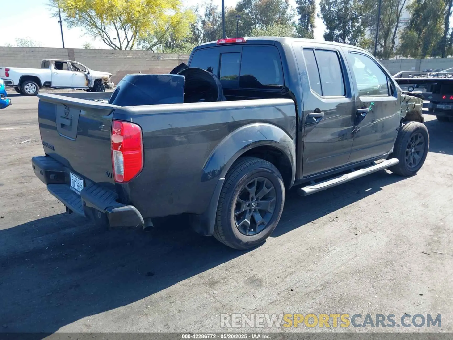 4 fotografías del automóvil dañado 1N6ED0EA7MN702186 NISSAN FRONTIER 2021
